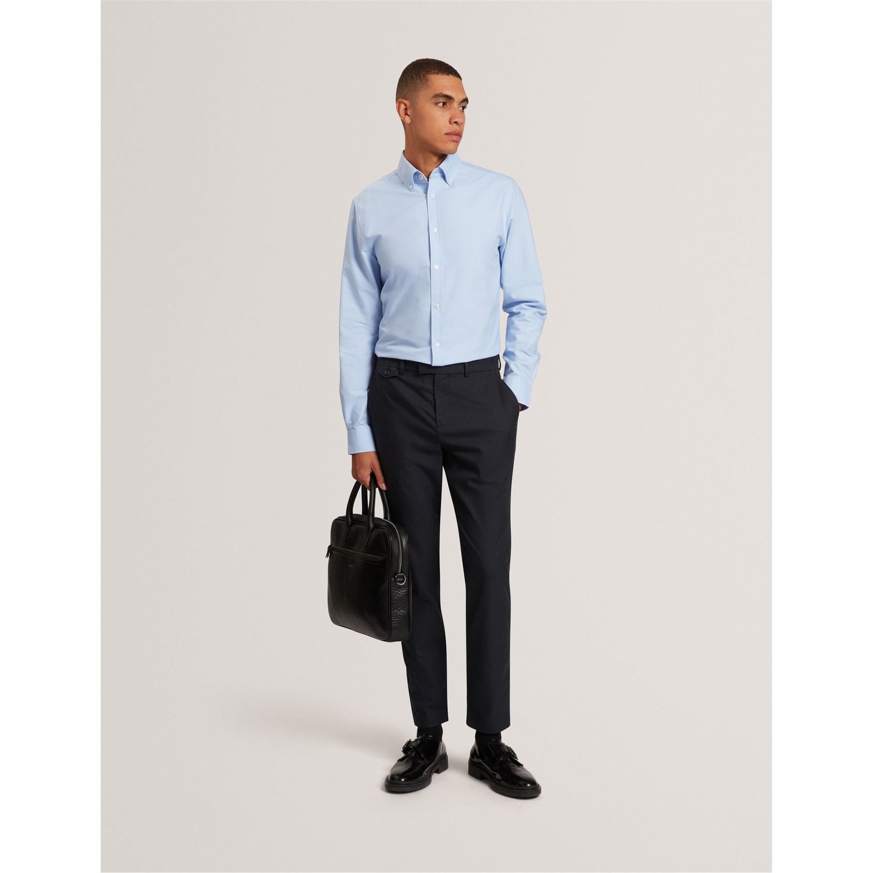 Ted Baker Long Sleeve Button Down Collar Oxford Shirt