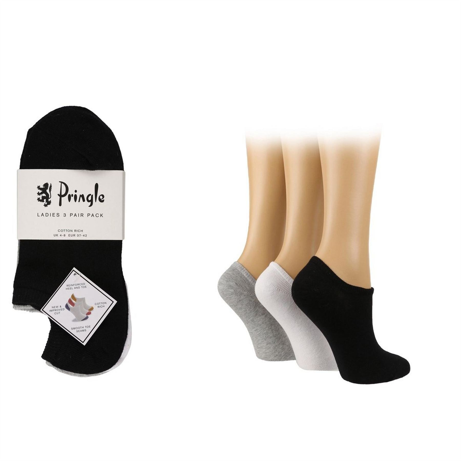 Pringle Socks 3 Pack Ladies