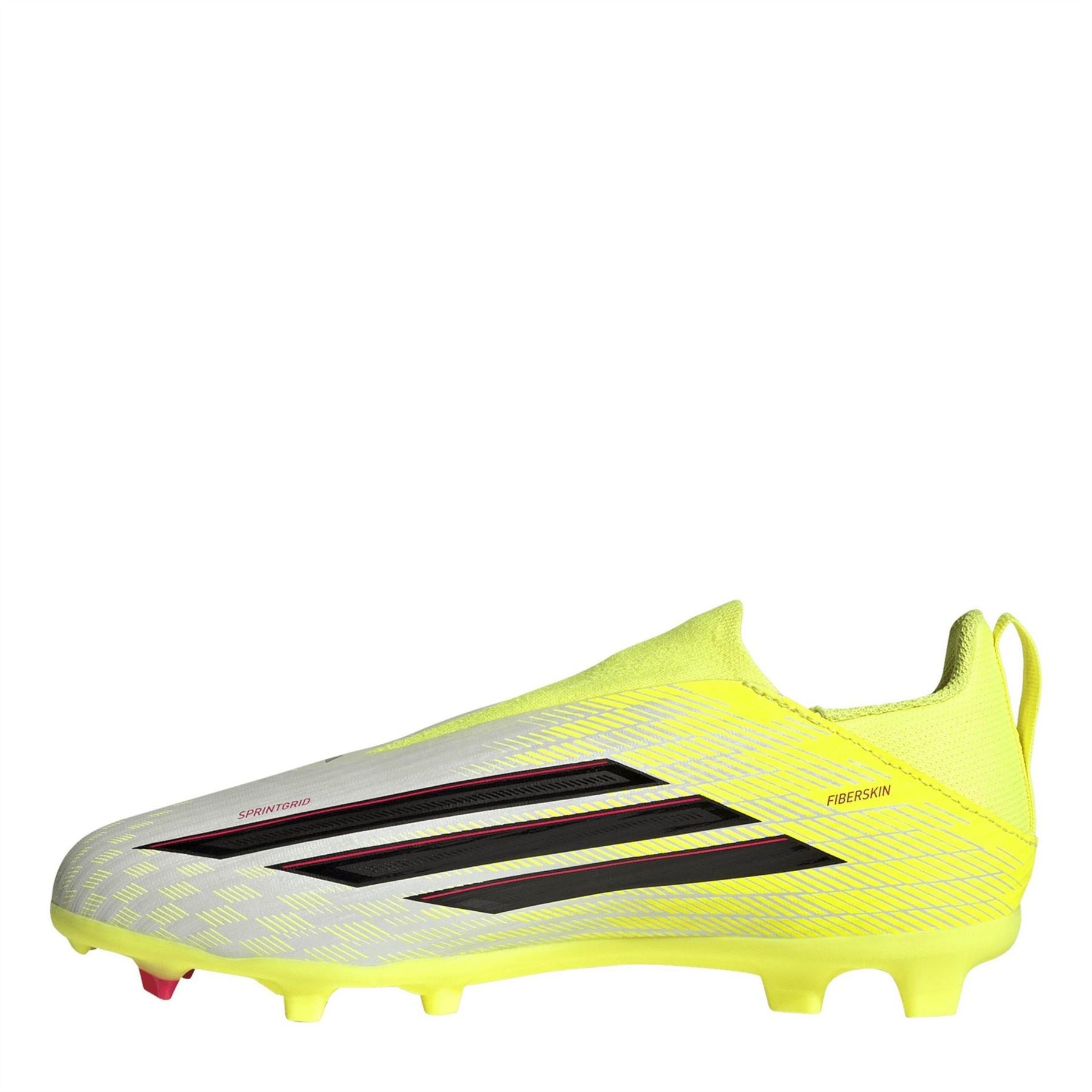 adidas F50 Academy Laceless Juniors Firm Ground Football Boots