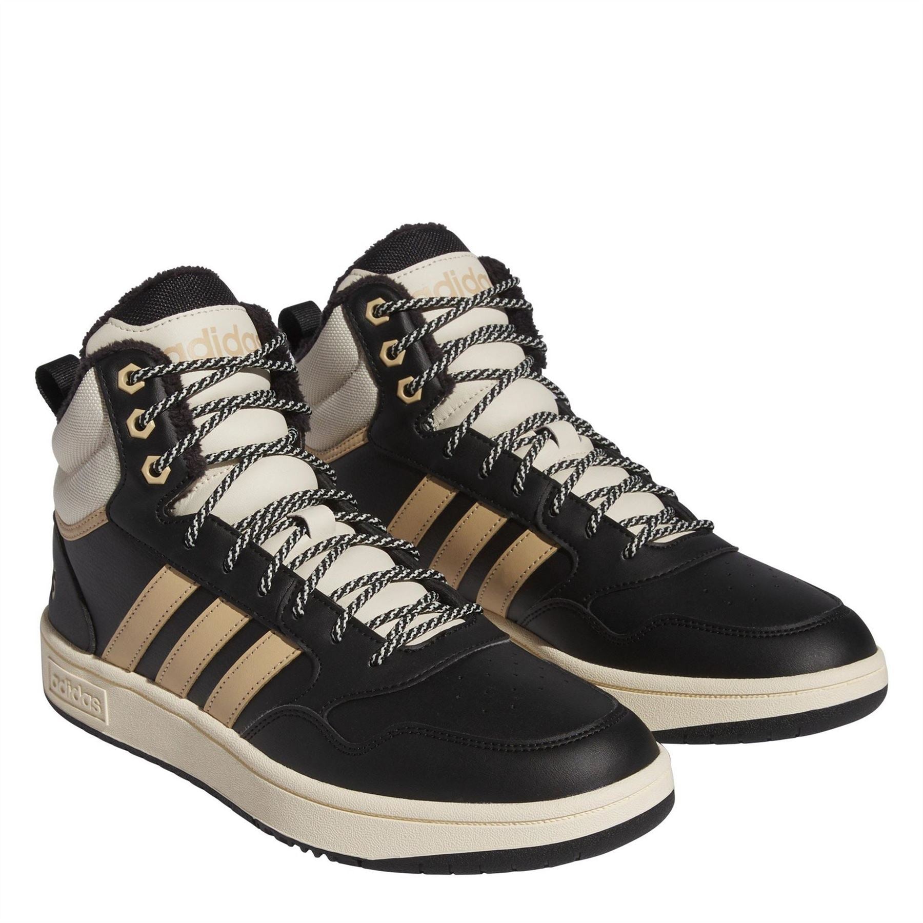 adidas Mens 3.0 Mid Wtr Basketball Trainers