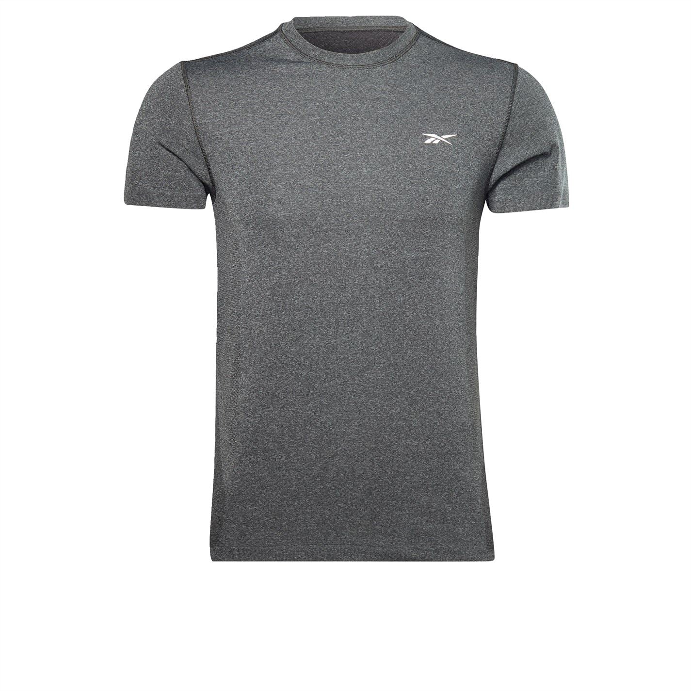 Reebok Mens By Fitness Myoknit Seamless T-Shirt