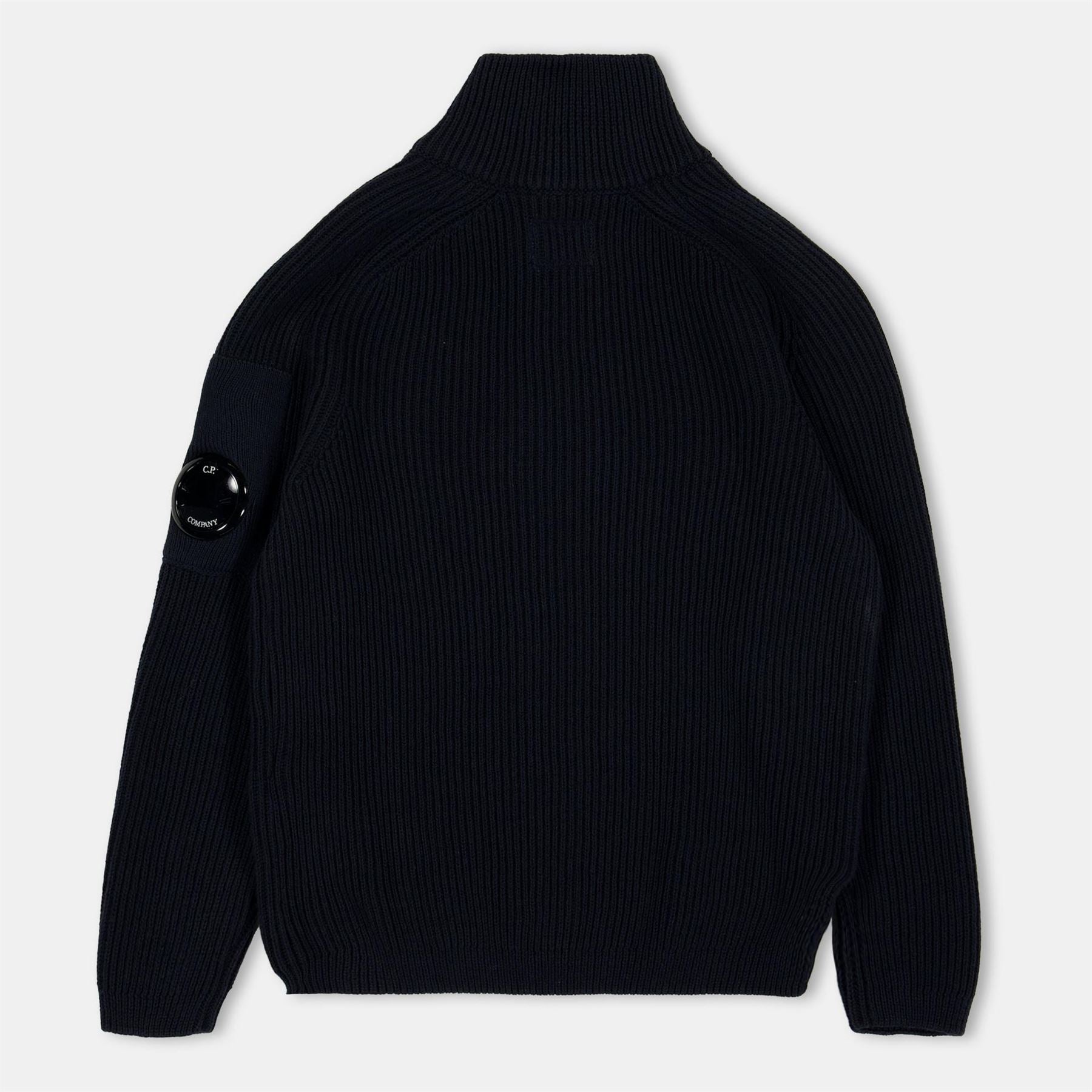 CP Company Quarter Zip Knitted Top