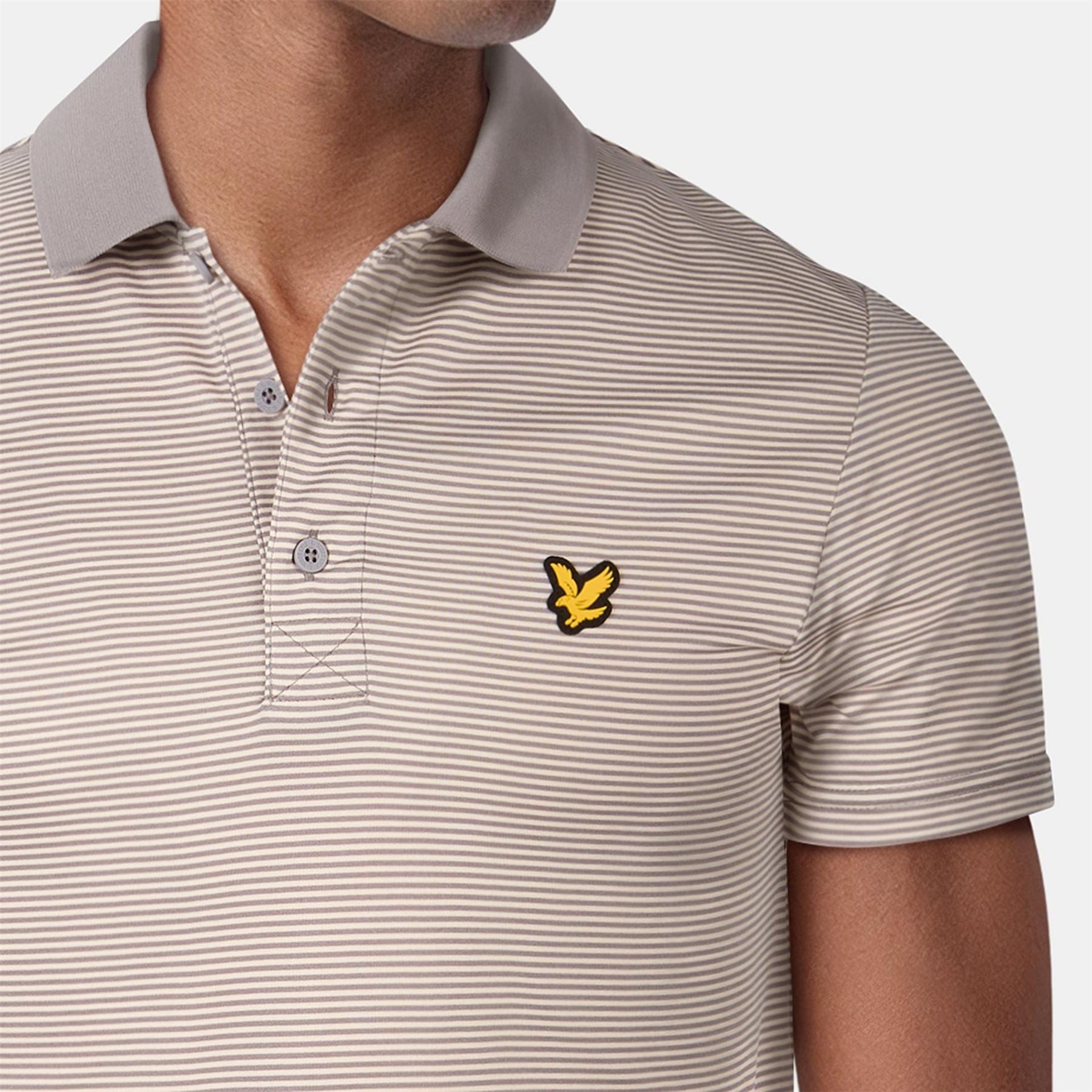 Lyle and Scott Golf Micro Regular Fit Athletic Shirt
