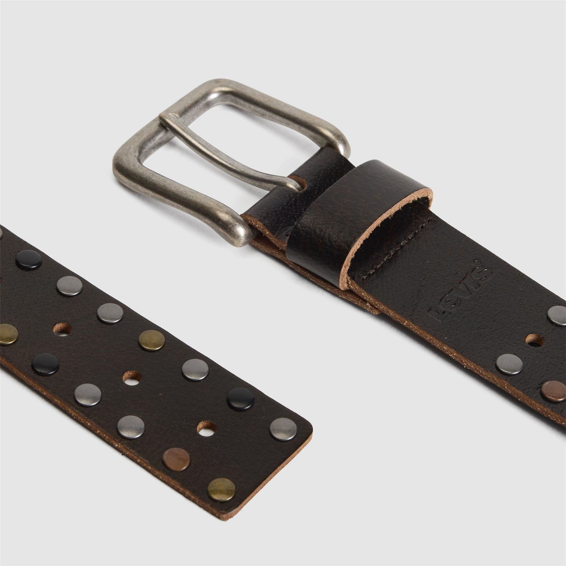 Levis Riveted Infinity Leather Belt