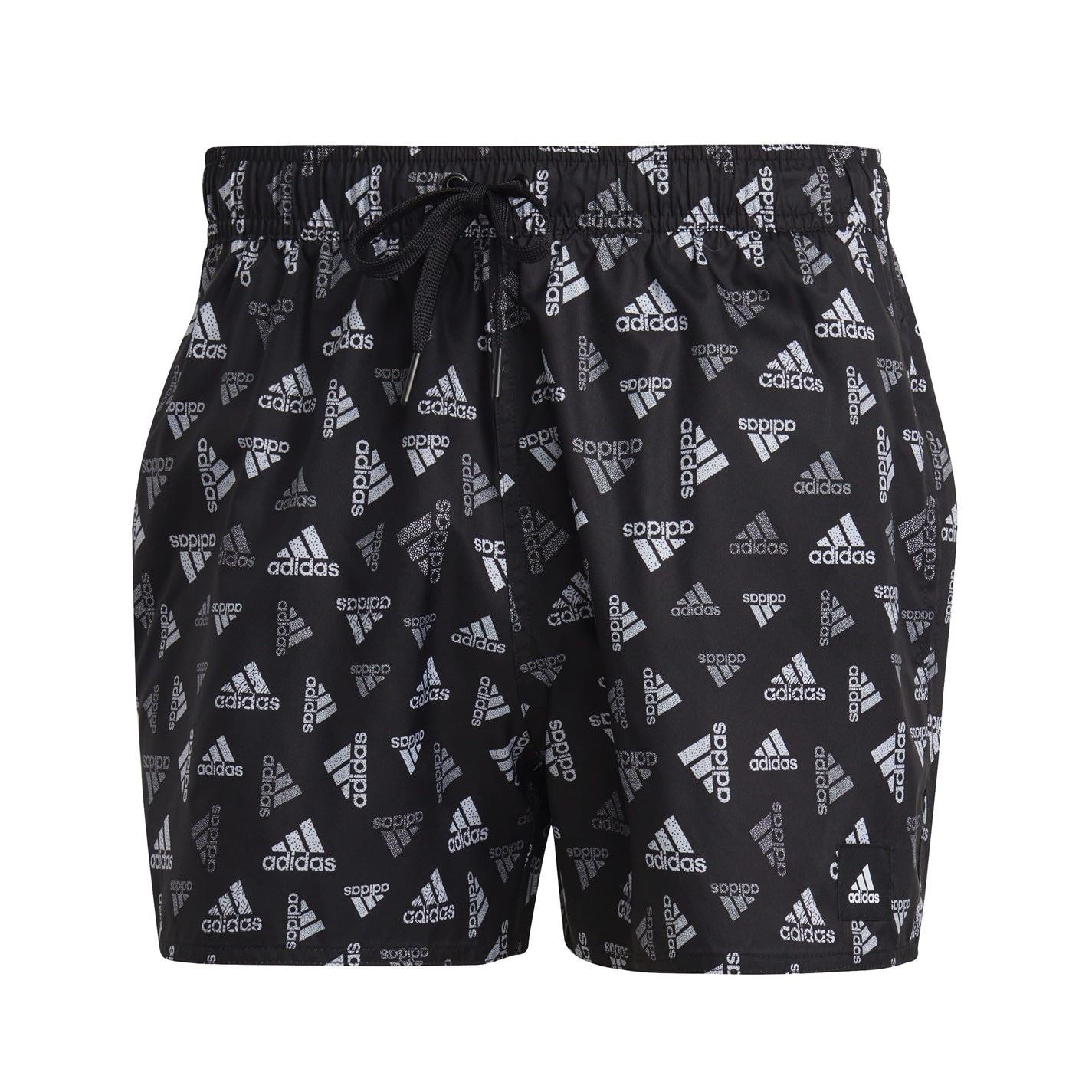 adidas Mens Logo Print Clx Swim Shorts