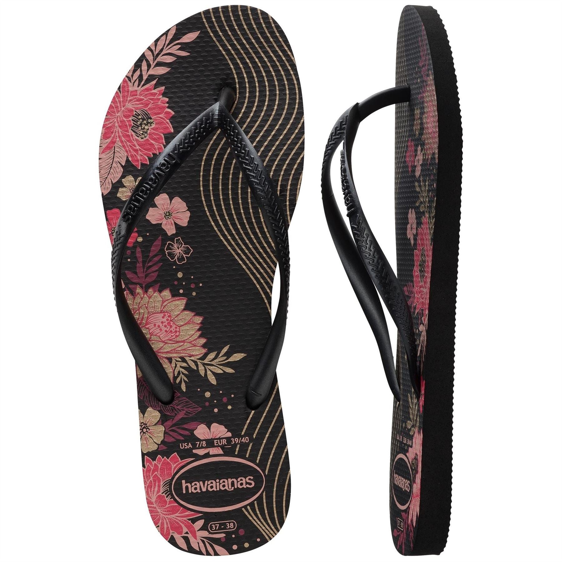 Havaianas Womens Hav. Slim Organic Clay 39 40 Flip Flops
