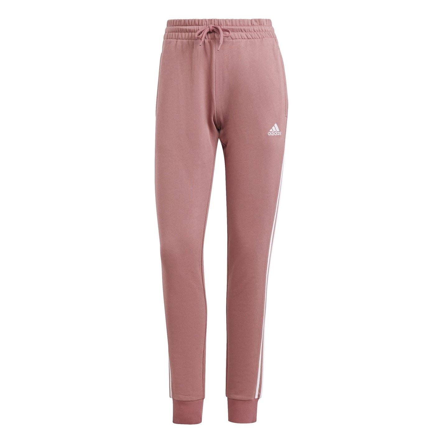 adidas Womens Essentials 3 Stripes Pants Slim