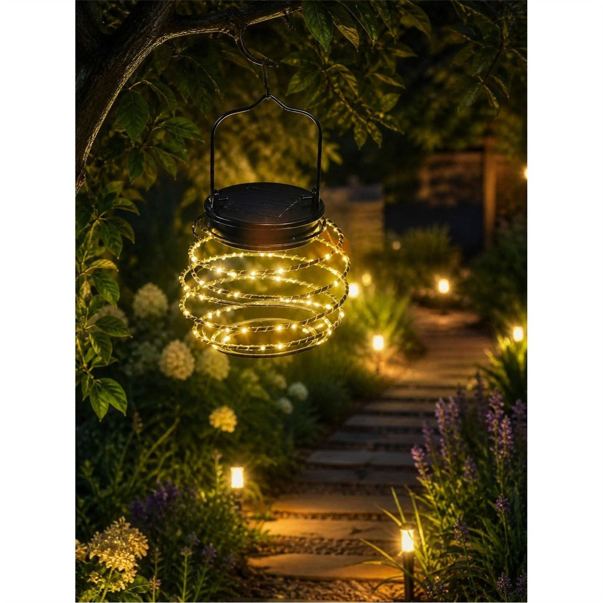 Arti Casa Solar Garden Light Spiral 12x12cm