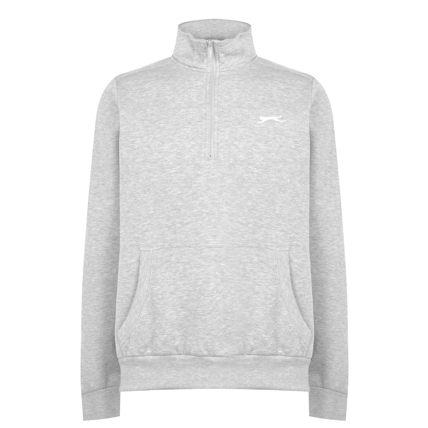 Slazenger Mens Quarter Zip Fleece Top