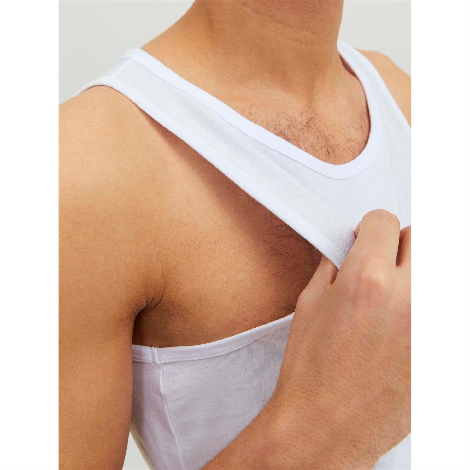 Jack and Jones 2 Pack Sleeveless Vest