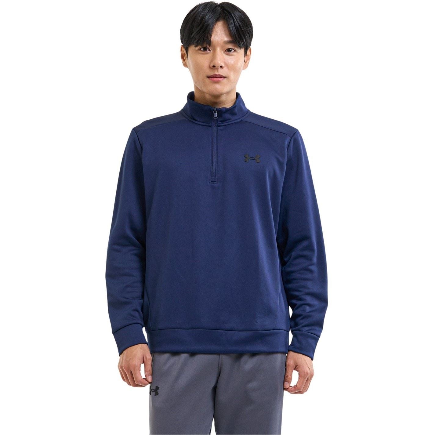 Under Armour Mock Neck Regular Fit Fleece Sweatshirt