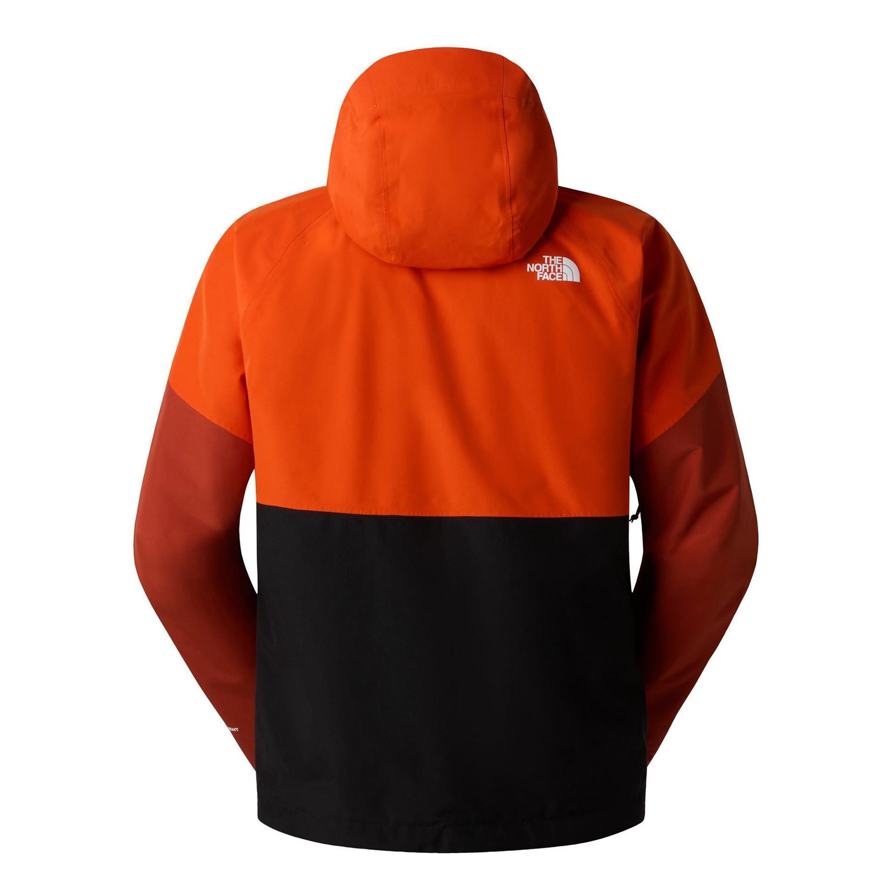 The North Face Hooded Neck Lightning Color Block Rain Jacket