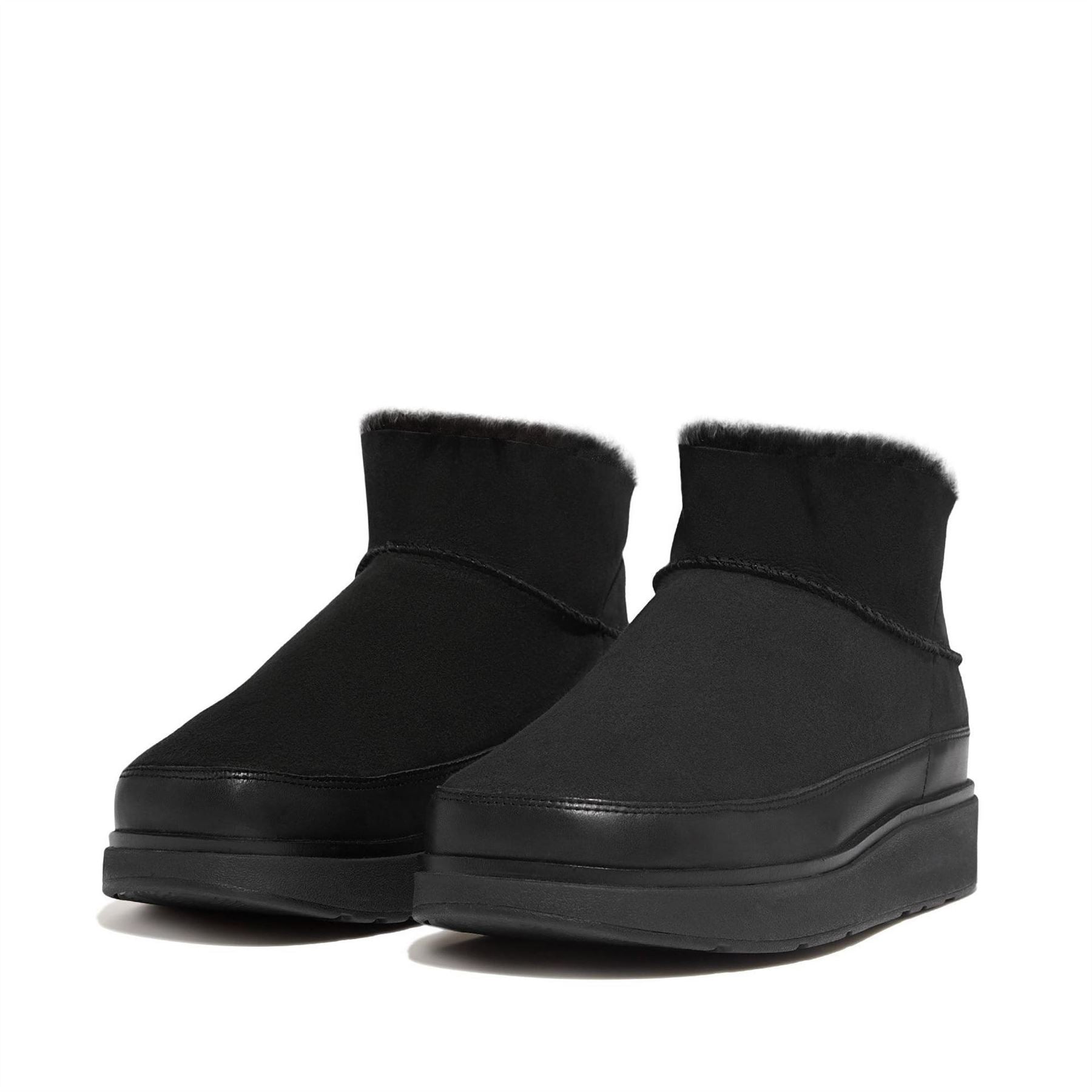 Fitflop Ff Ultra Mini Double Faced Shearling Boots
