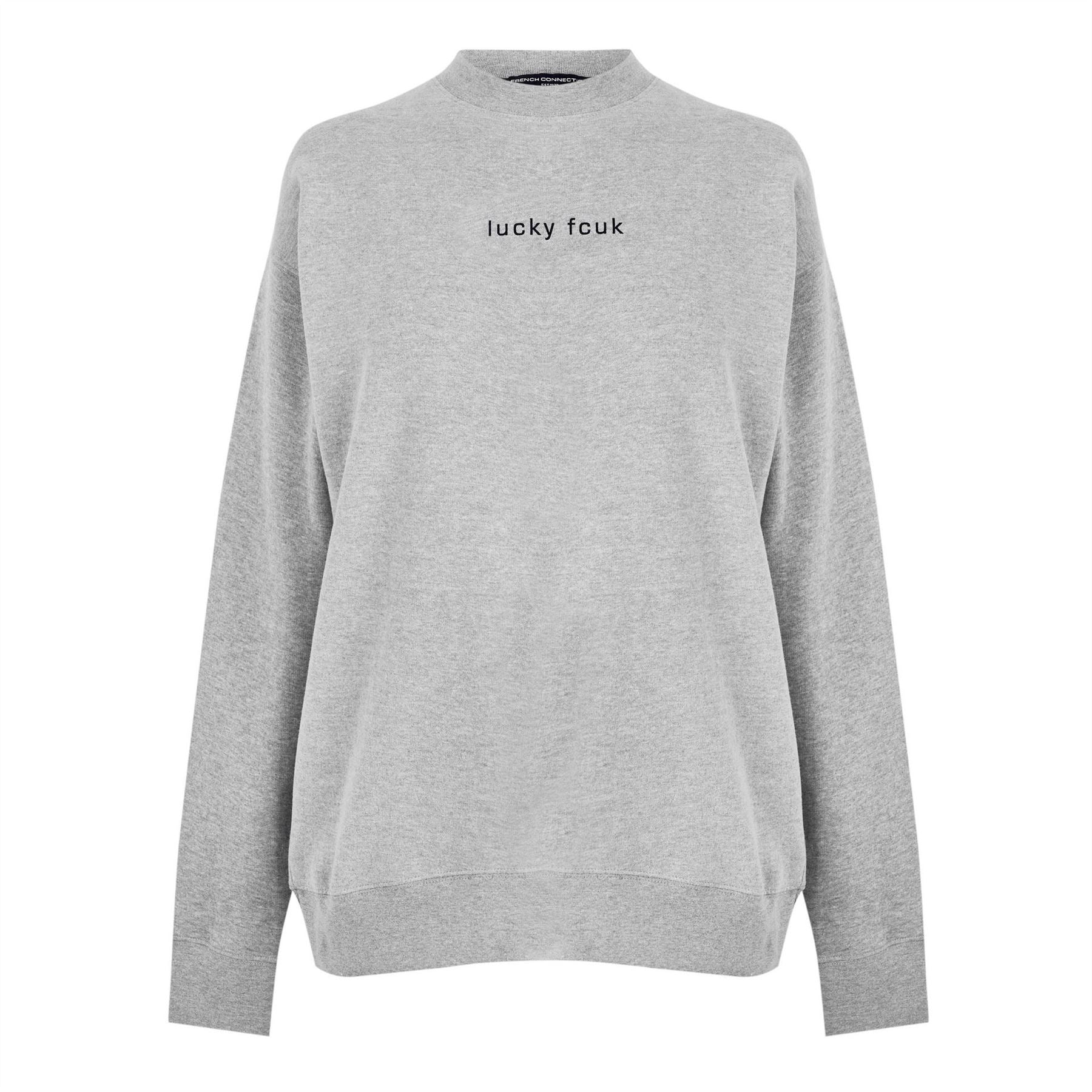 FCUK Crew Neck Lettering Relaxed Sweatshirt