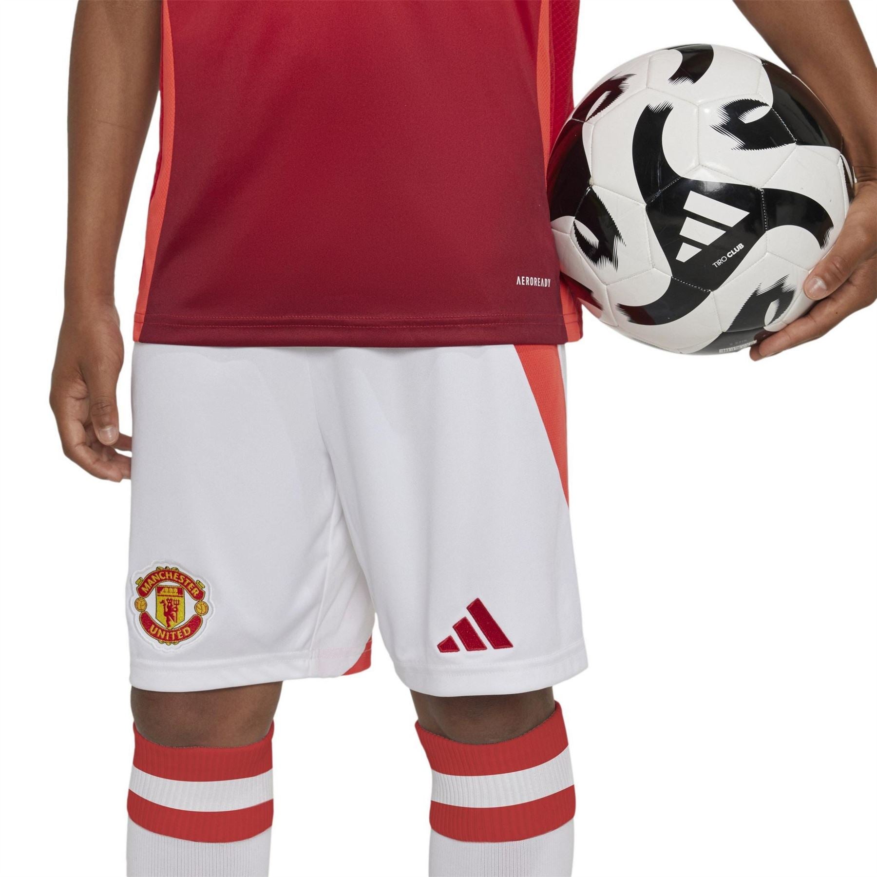 adidas United Home Shorts 2024 2025 Juniors
