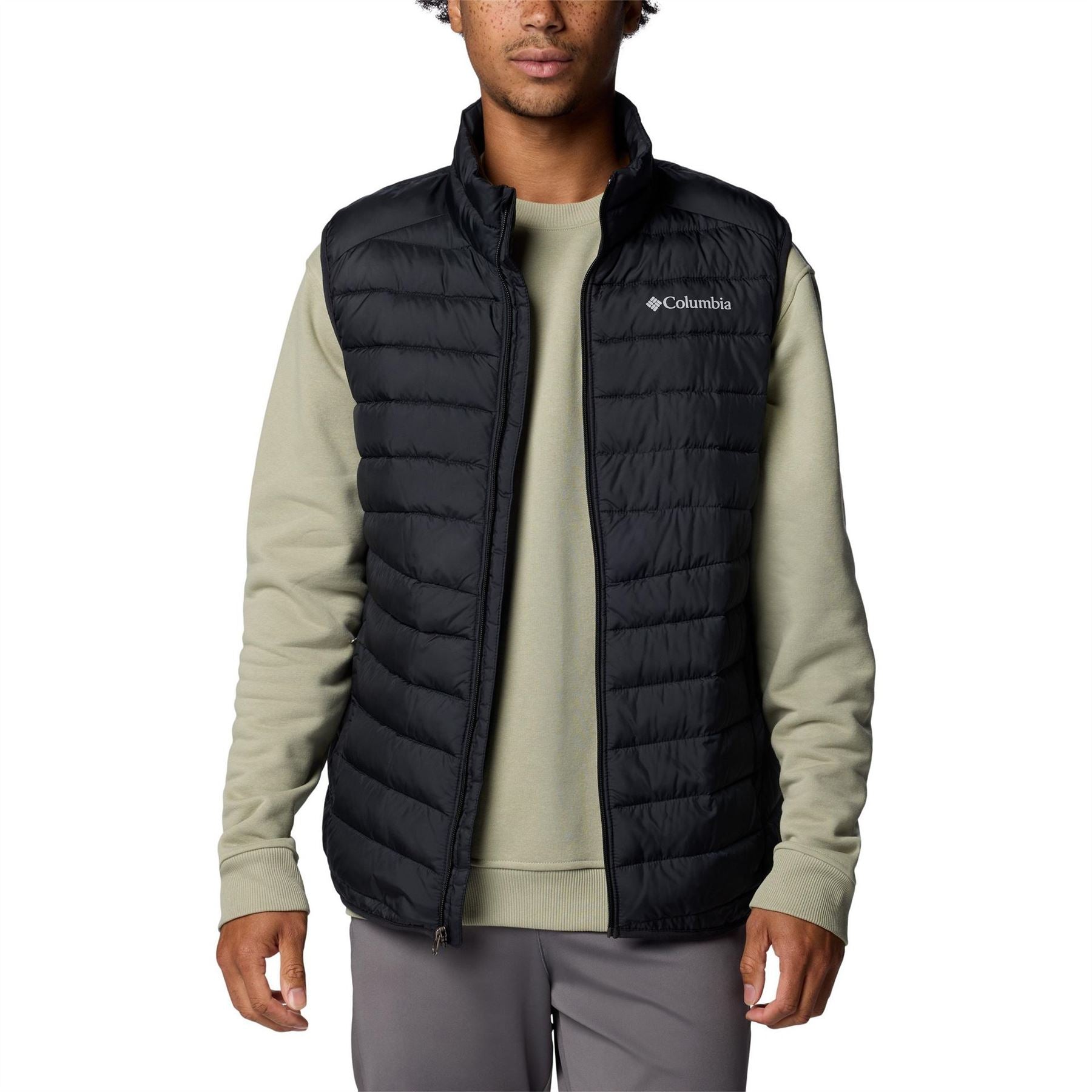 Columbia Mens Foster Solid Patterned Gilet
