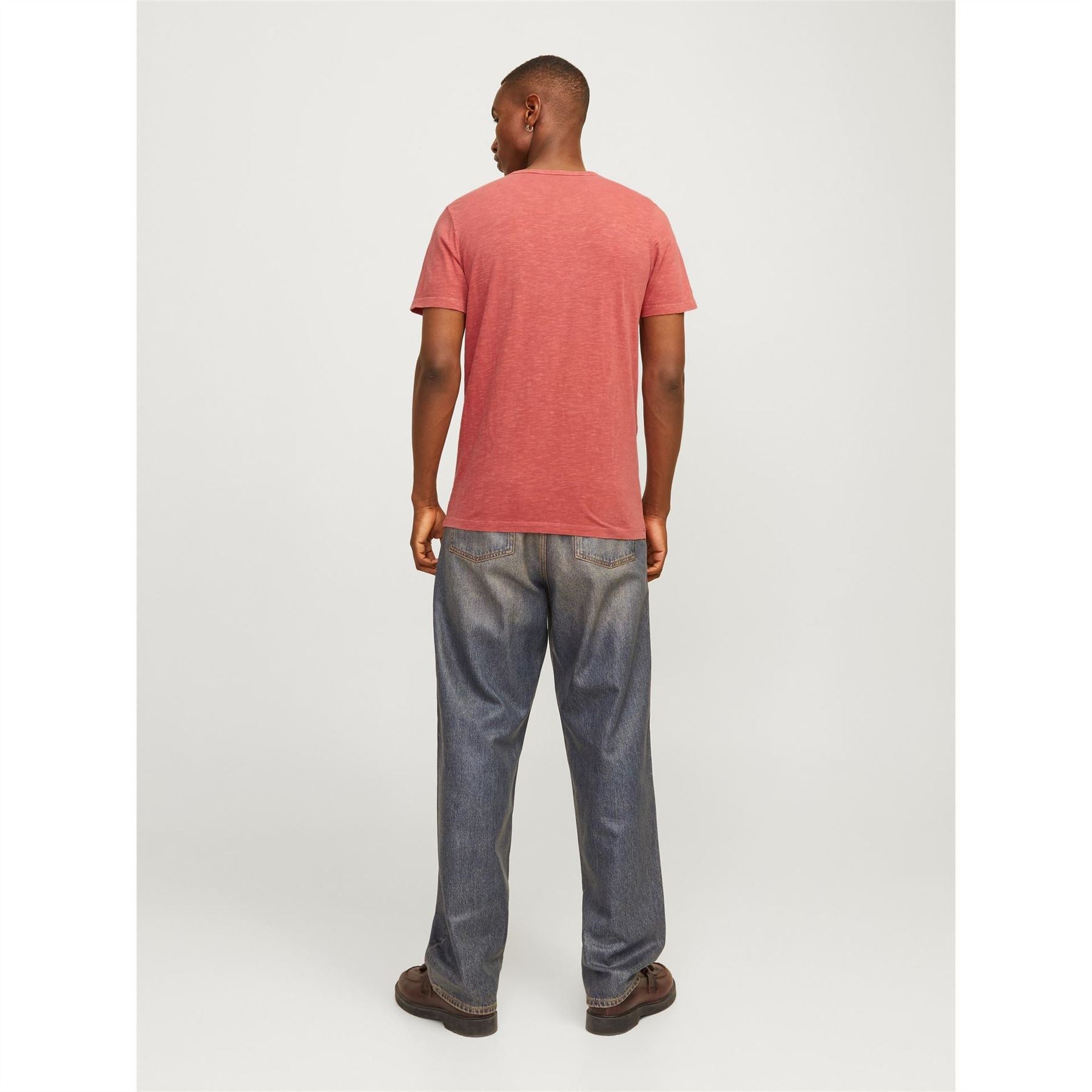 Jack and Jones V-Neck Regular Fit Short Sleeve T-Shirt