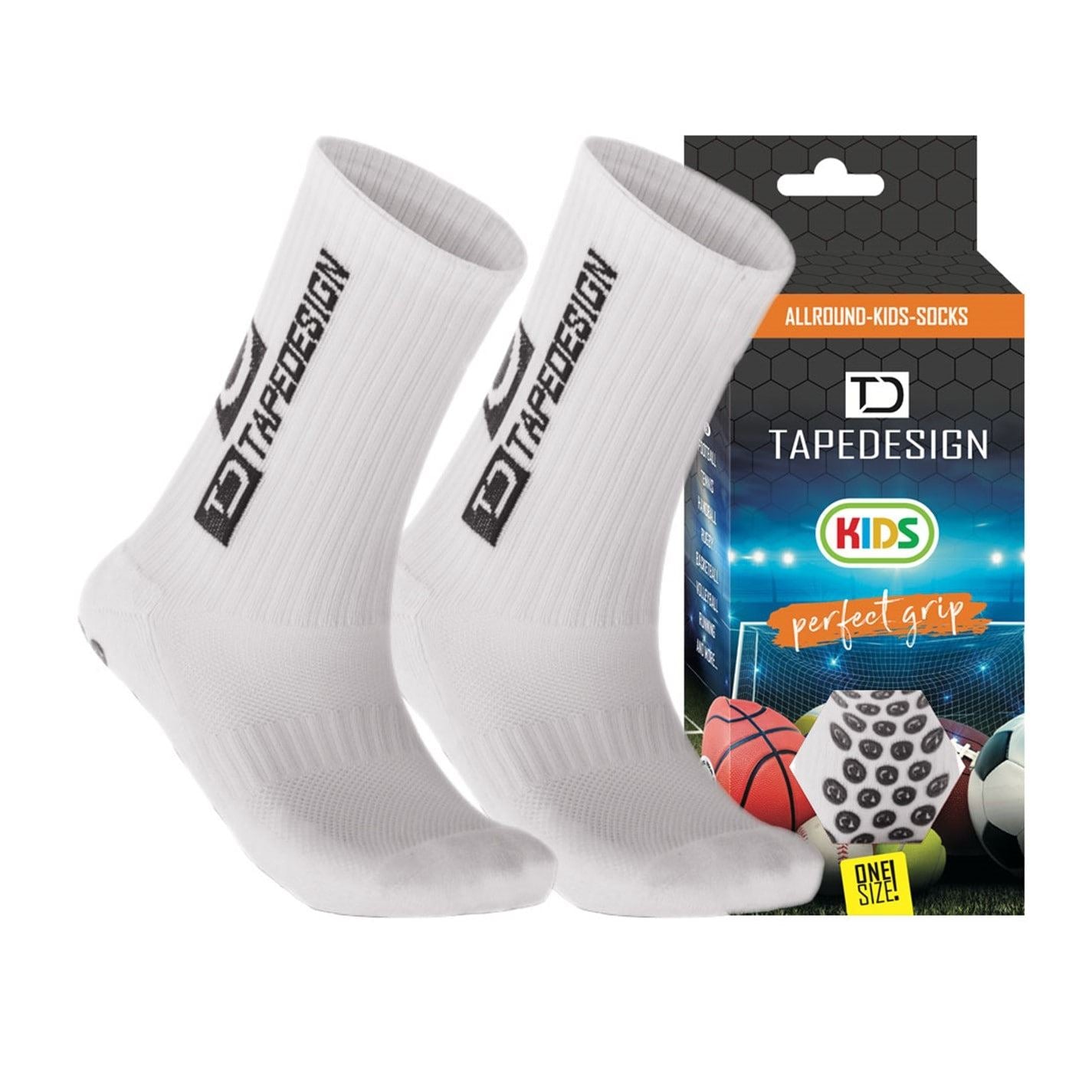 TapeDesign Classic Grip Socks Juniors