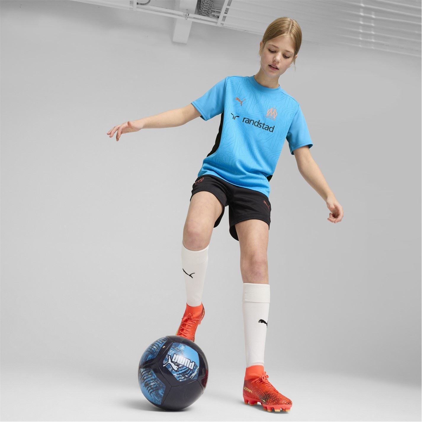 Puma Olympique De Marseille Training Shirt 2024 2025 Juniors