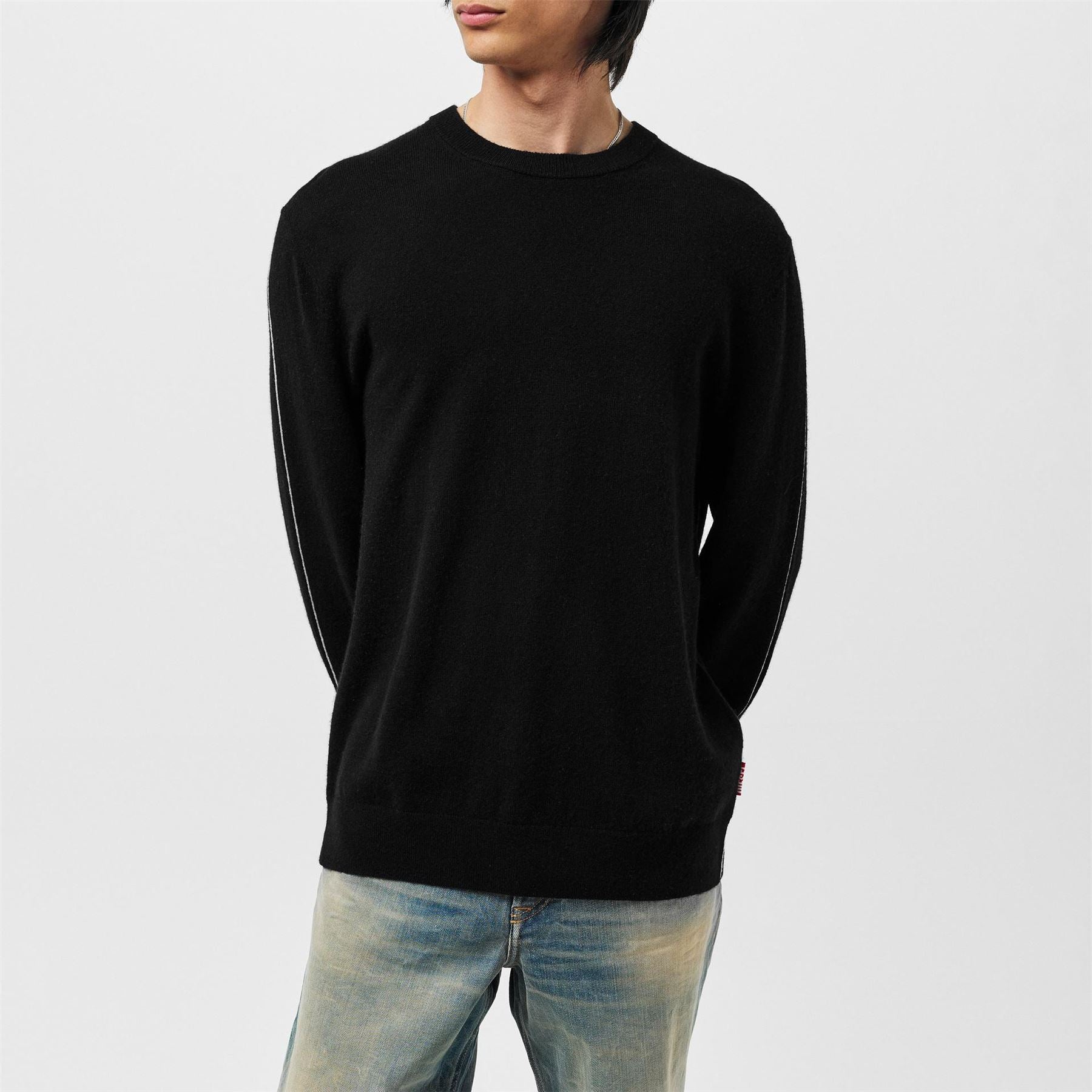 Diesel Regular Fit Crew Neck Sweater