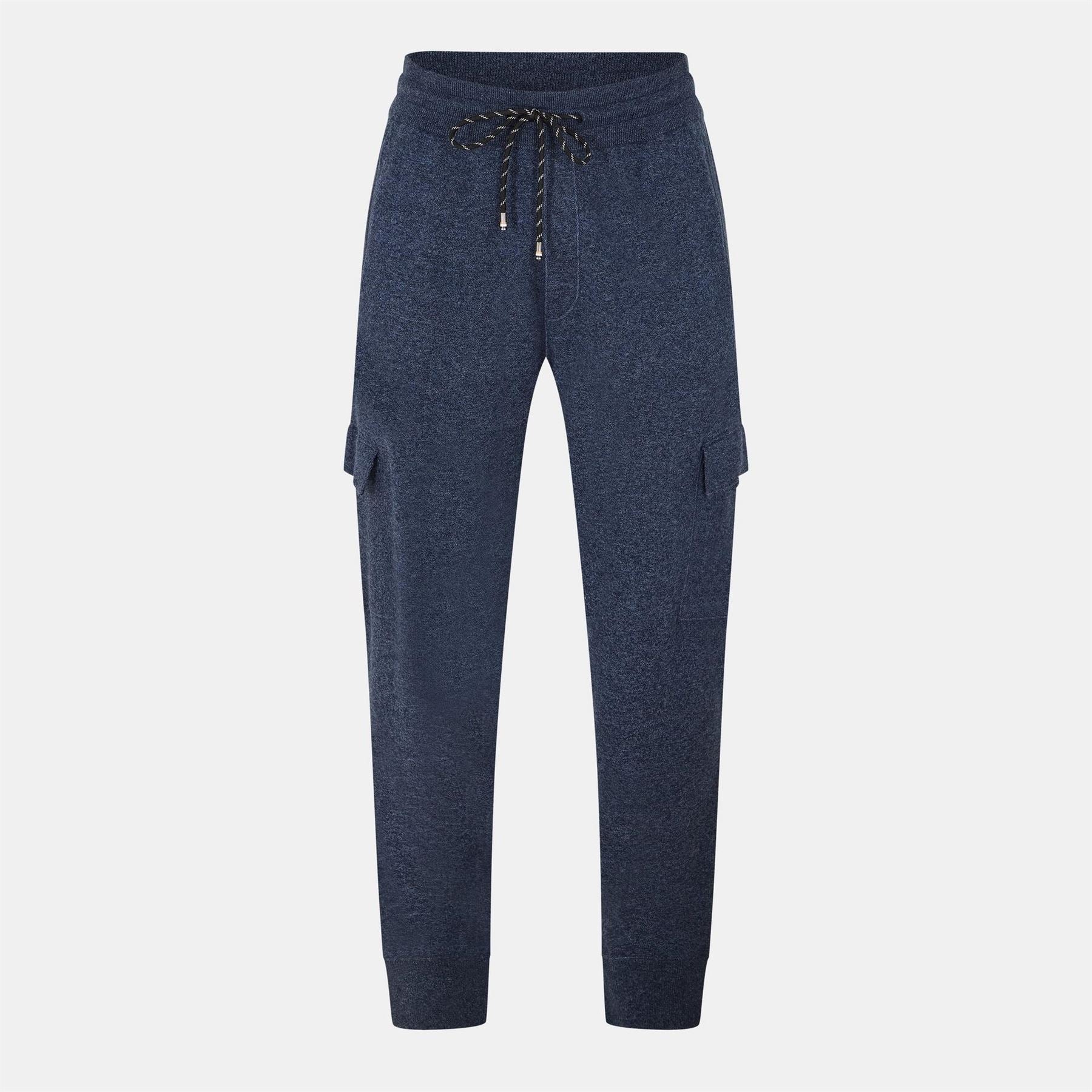 Boss Florencio Solid Patterned Slim Joggers