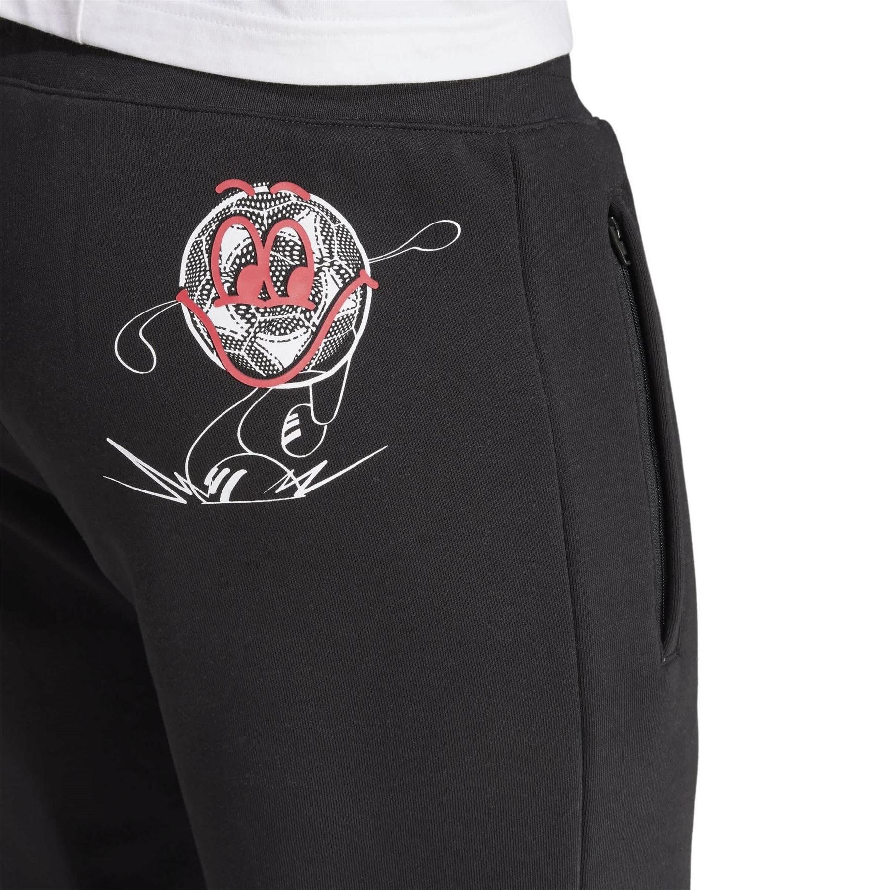 adidas Mens Ajax Graphic Tracksuit Bottoms