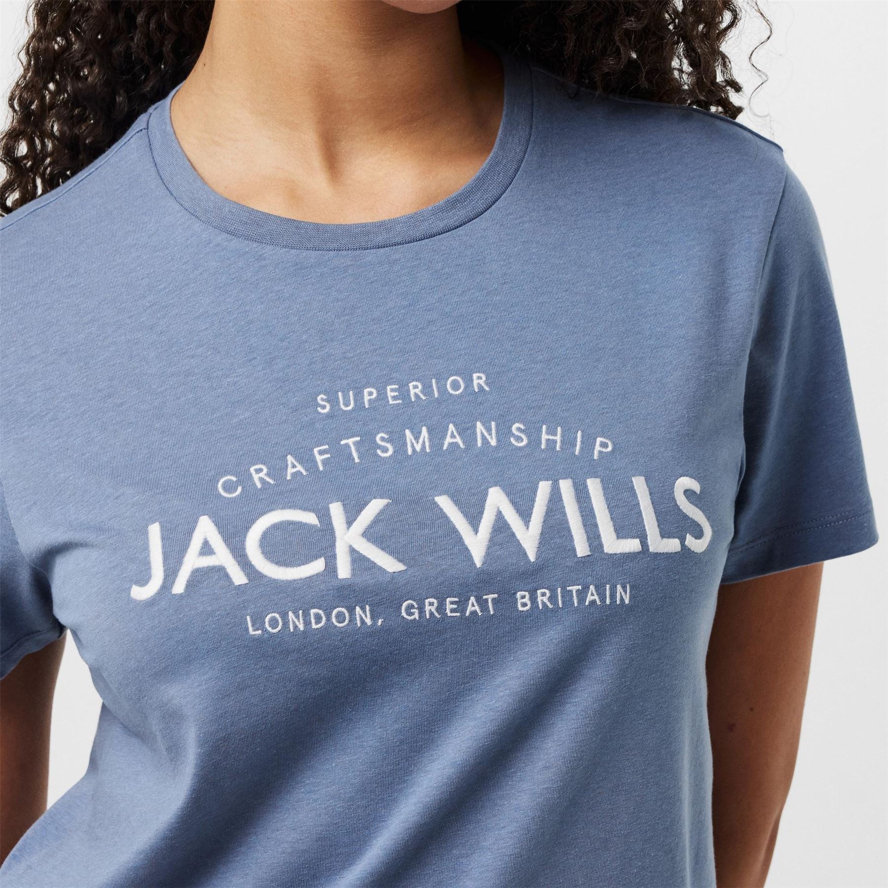 Jack Wills Forstal Boyfriend T-Shirt Ladies