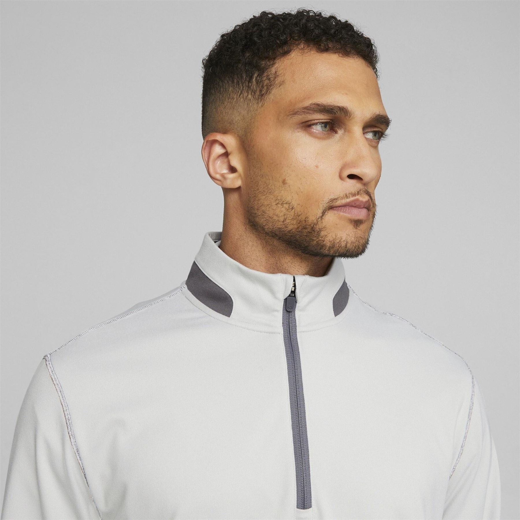Puma Mens Lightweight Quarter Zip Jumper