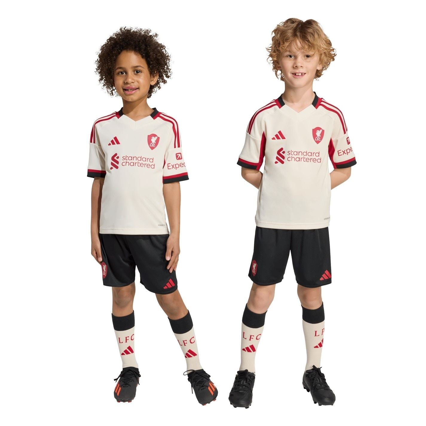 adidas Liverpool Away Minikit 2025 2026 Infants