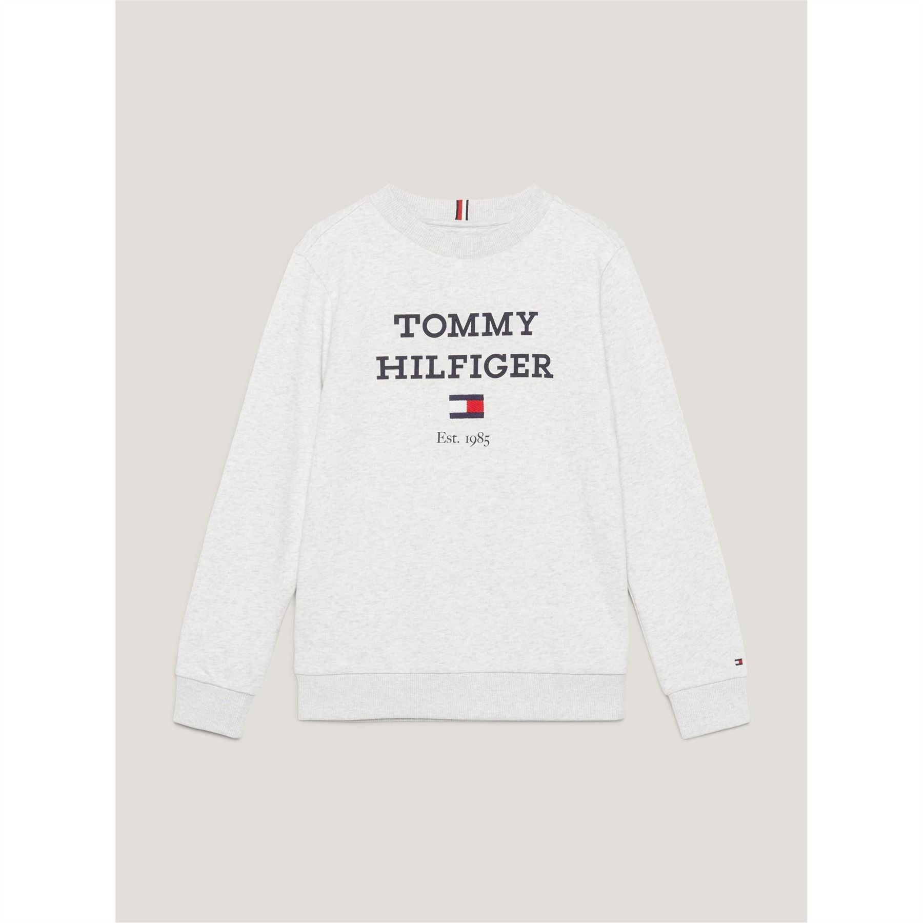 Tommy Hilfiger Crew Neck Regular Fit Long Sleeve Sweatshirt
