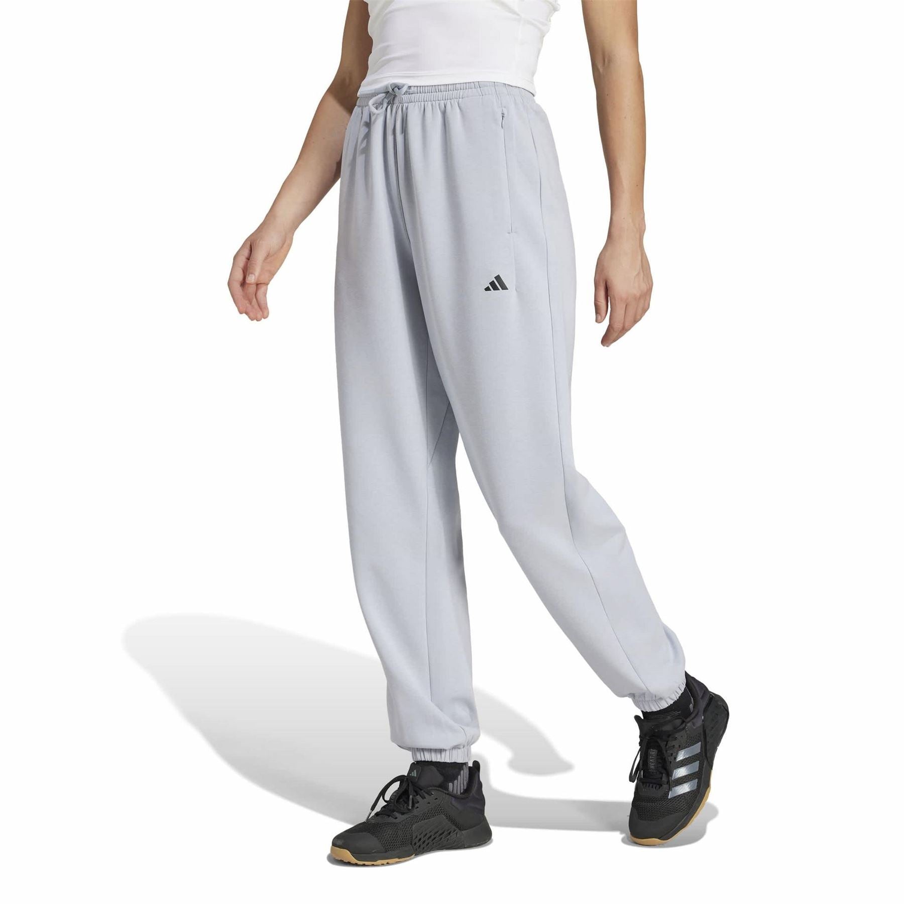 adidas D4T Knitted Open Hem Tracksuit Joggers