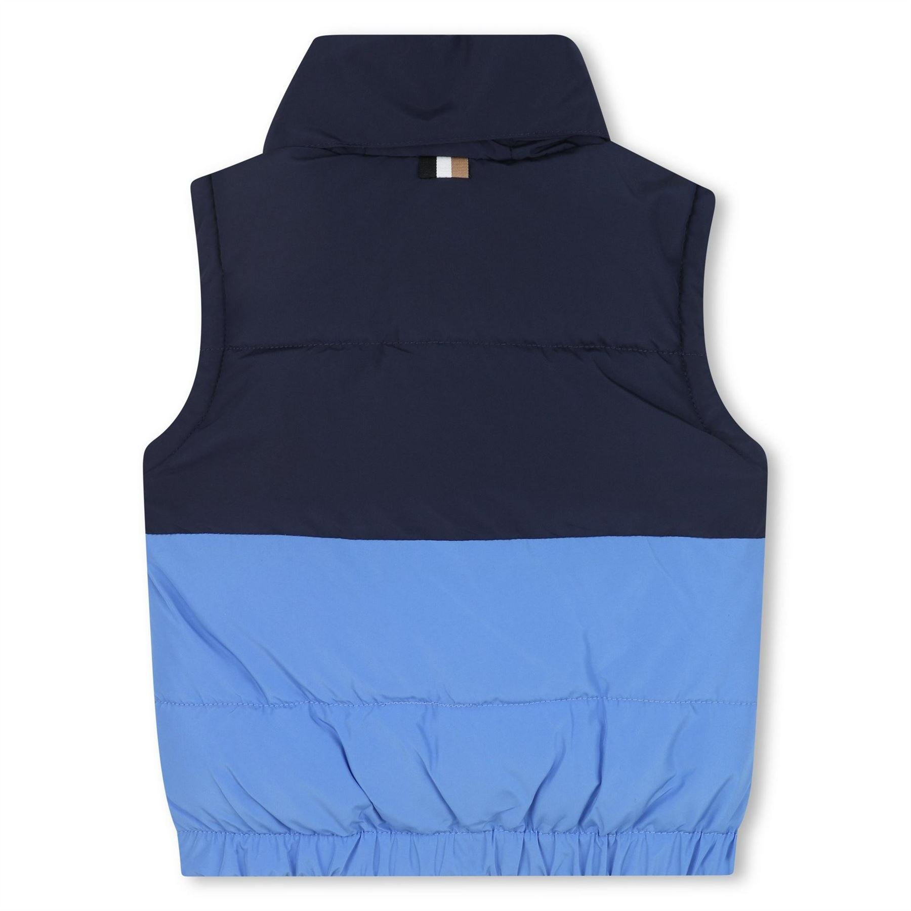 Boss Col Black Colour Block Design Gilet