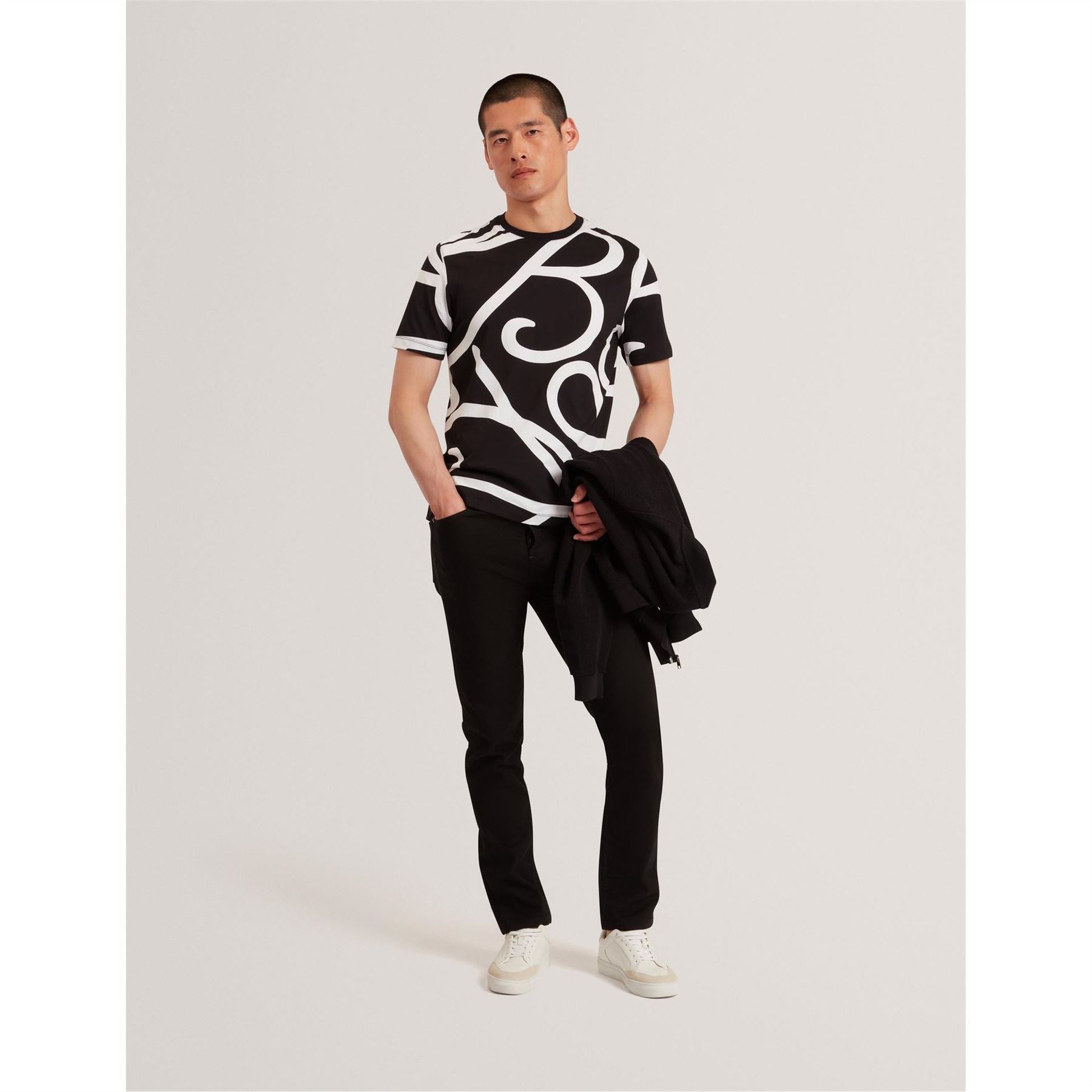 Ted Baker Script Crew Neck Short Sleeve T-Shirt