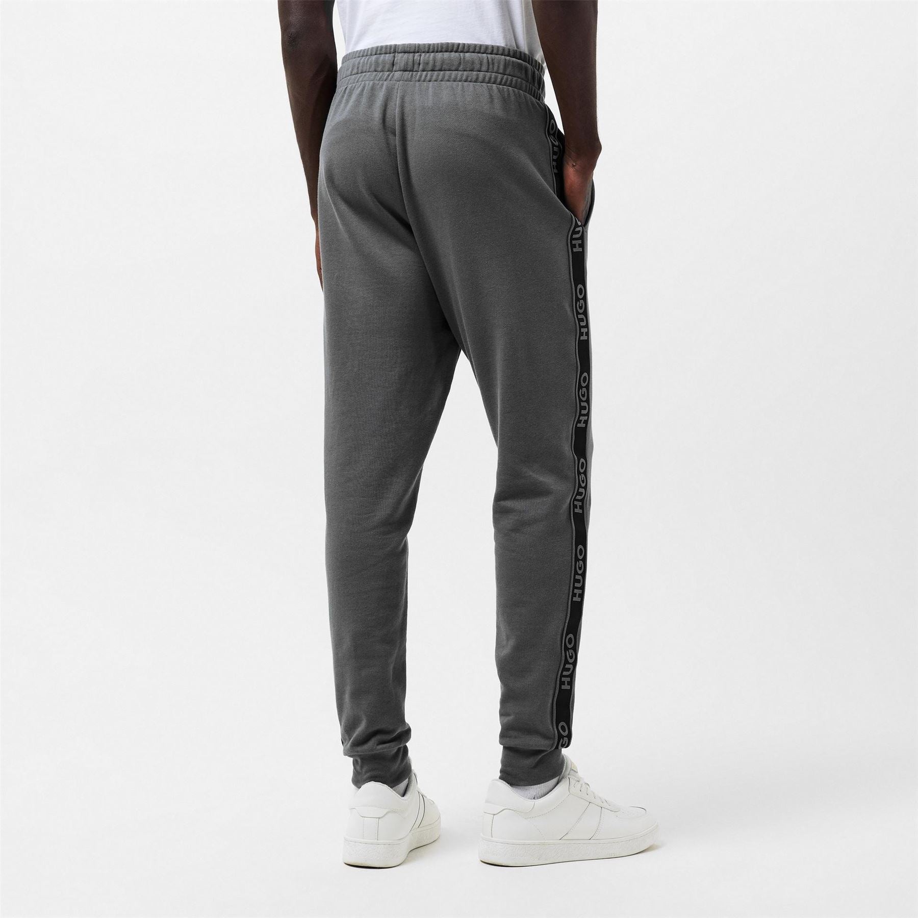 Hugo HUGO Bodywear Liam Closed Hem Soft Fleece Joggers with Elasticated Cuffs