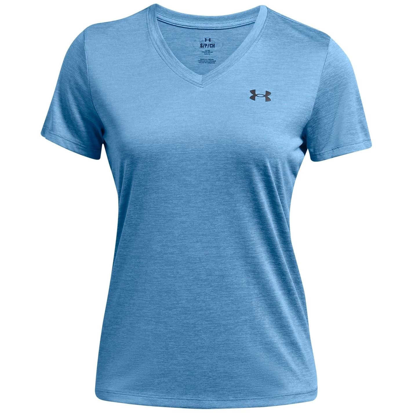 Under Armour Womens Armour Tech™ Twist V Neck Short Sleeve
