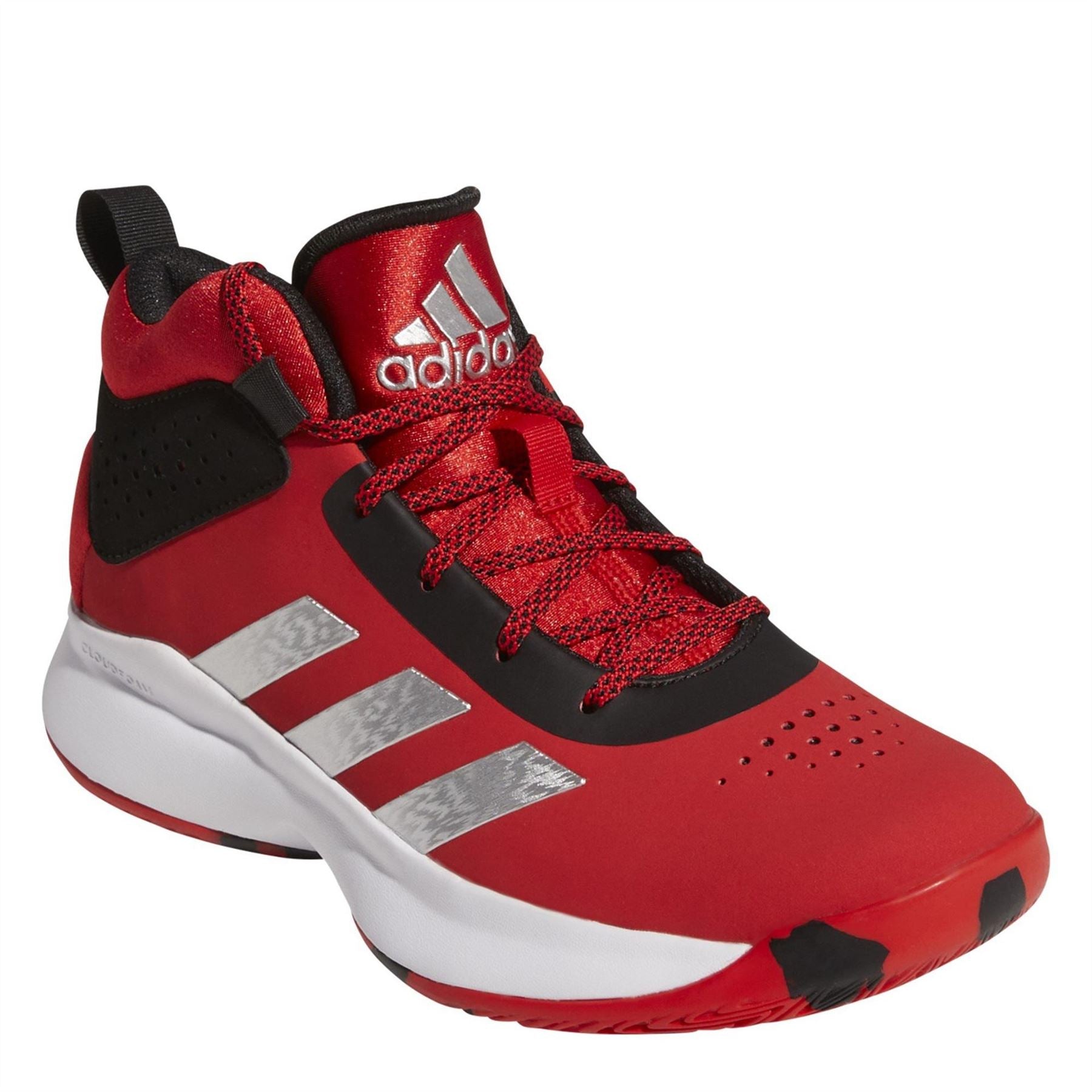 adidas Cross Em Up 5 Mid Top Lace-Up Sneakers