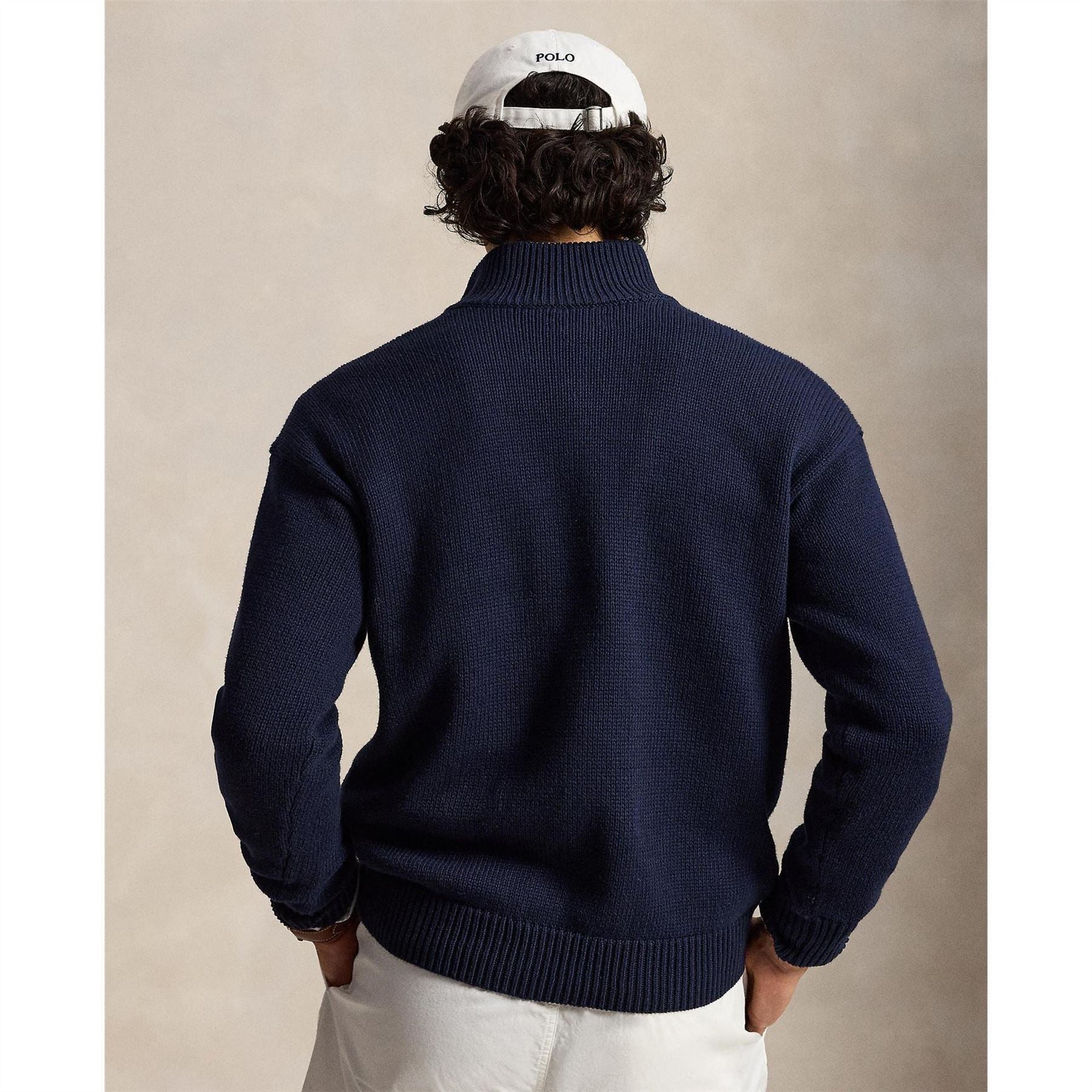 Polo Ralph Lauren Relaxed Fit Quarter Zip Jumper