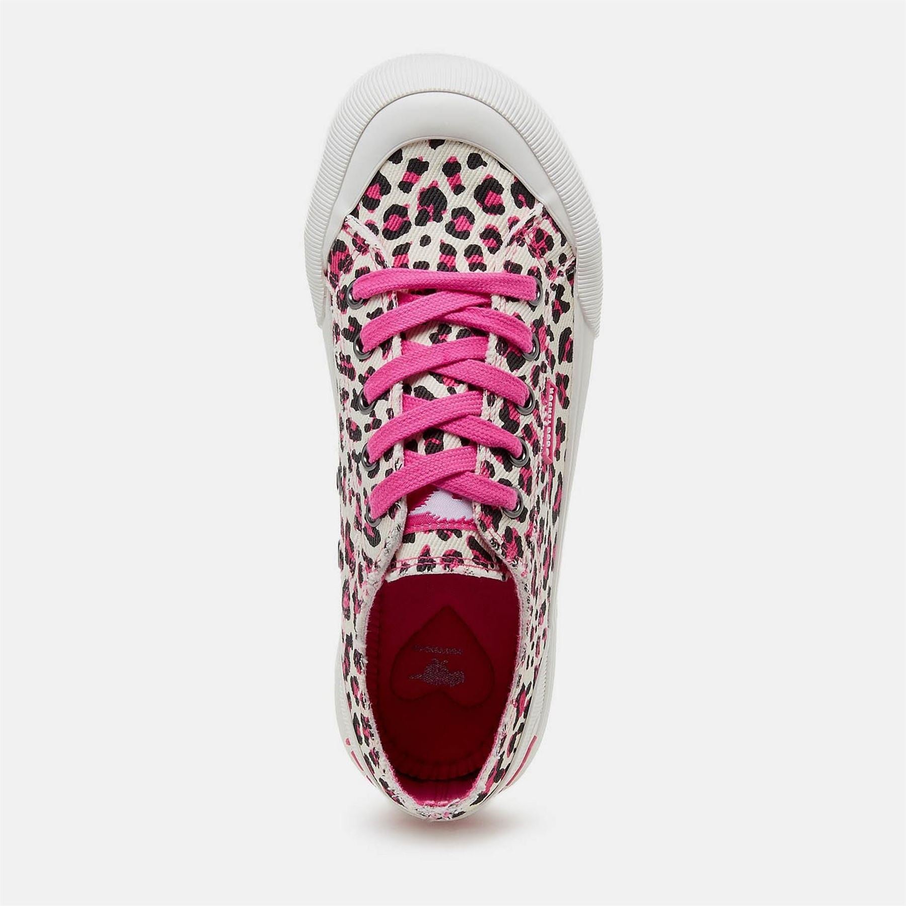 Rocket Dog Jazzin Monroe Leopard Canvas Low Top Sneakers