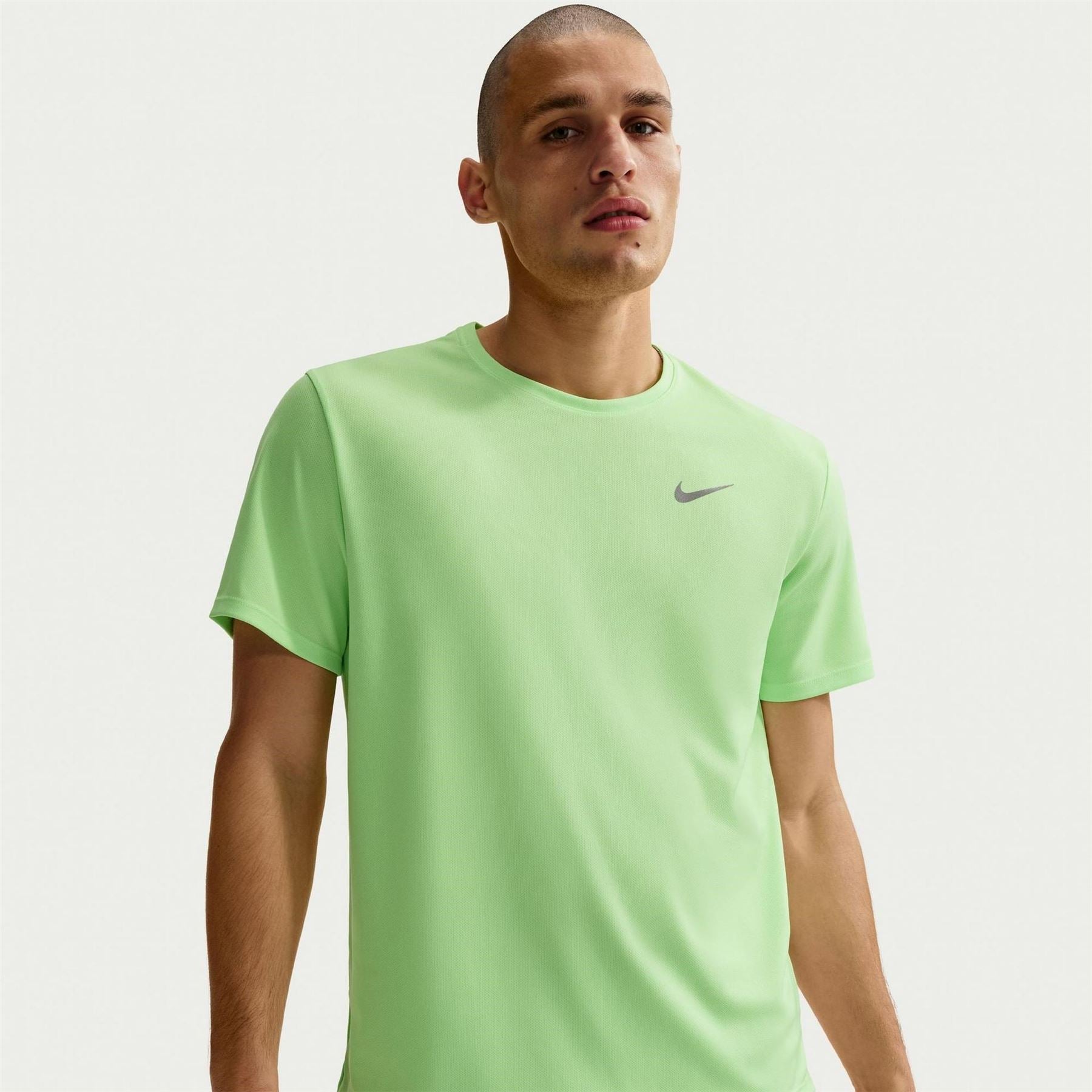 Nike Mens Drifit Miler Running Top