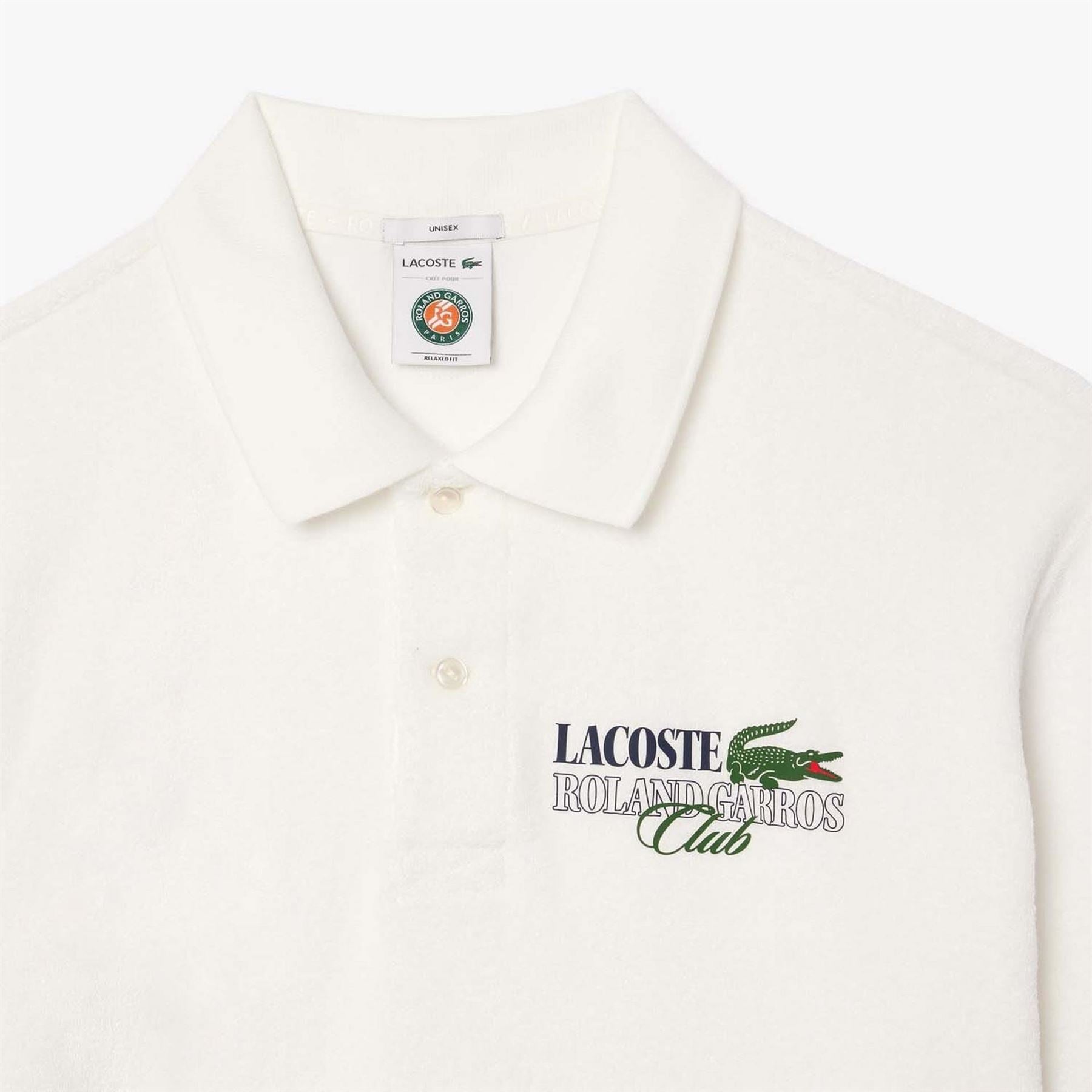 Lacoste Fit Roland Garros Edition Terry Polo Shirt