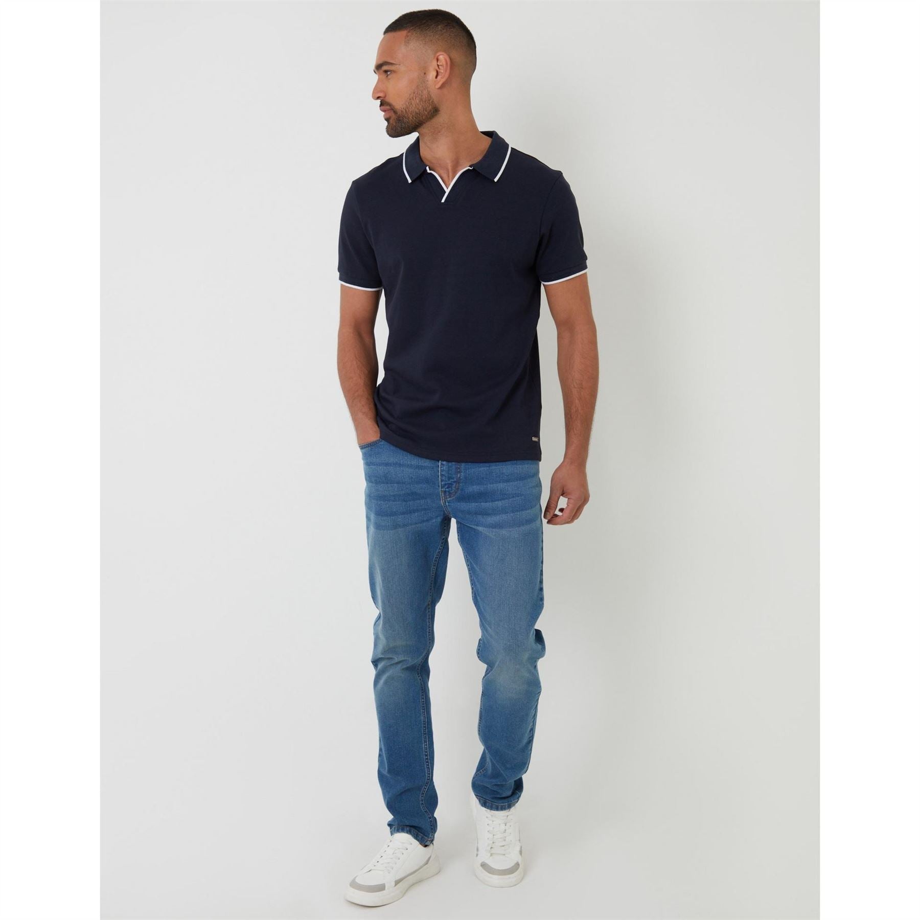 Threadbare Polo Marriage Regular Fit Short Sleeve Shirt
