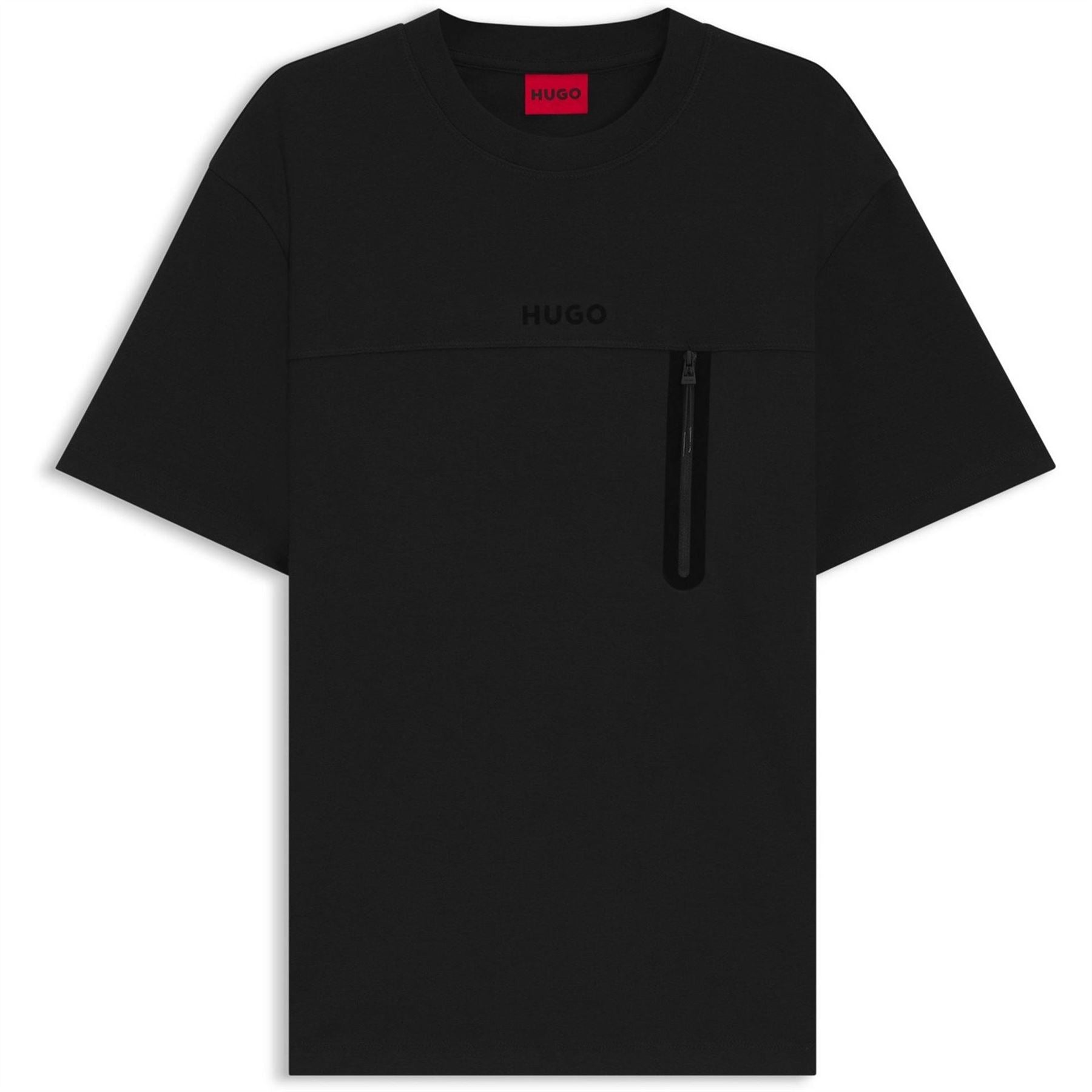 Hugo Crew Neck Drop Shoulder Short Sleeve T-Shirt