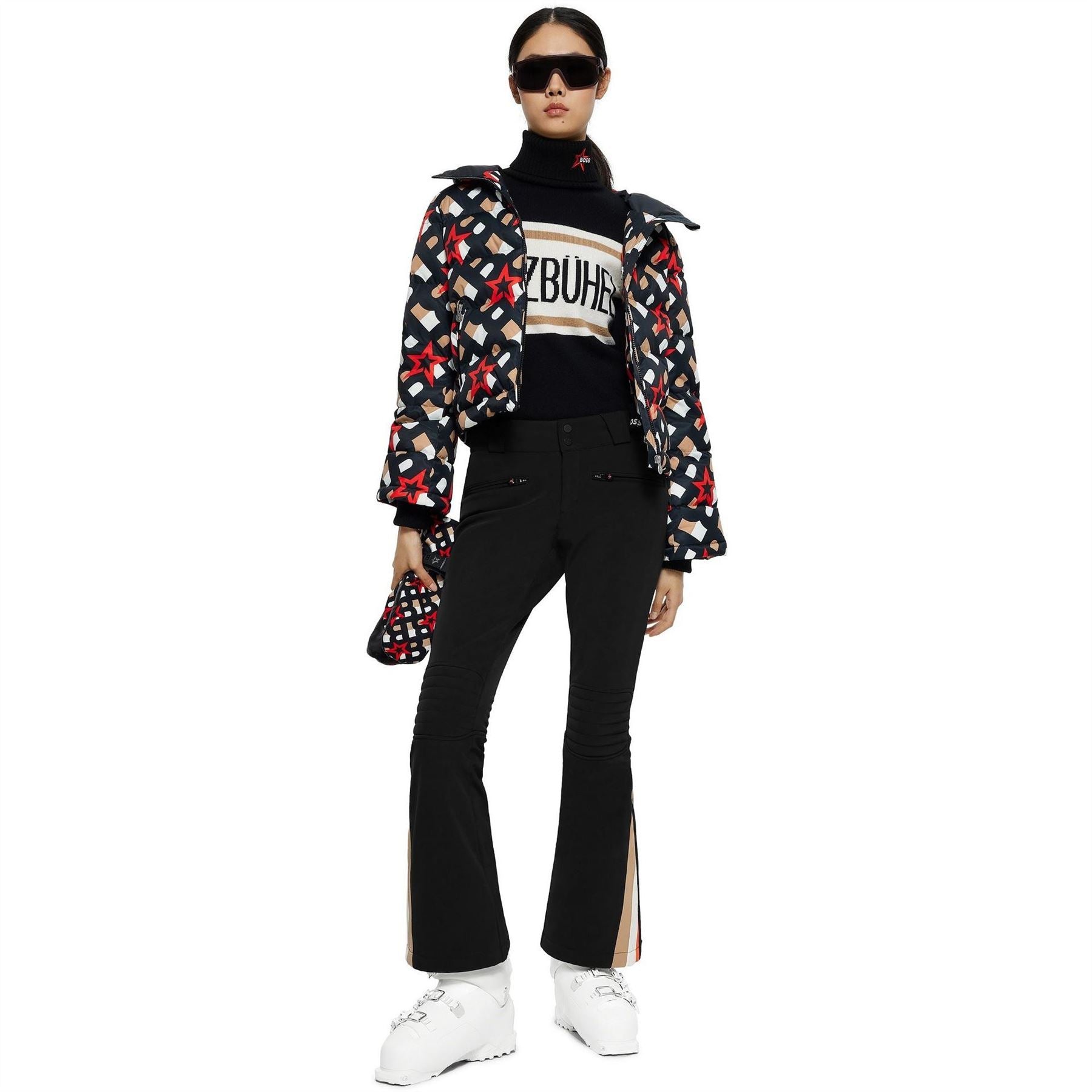 Boss Turtle Neck Long Sleeve Regular Fit Sweater