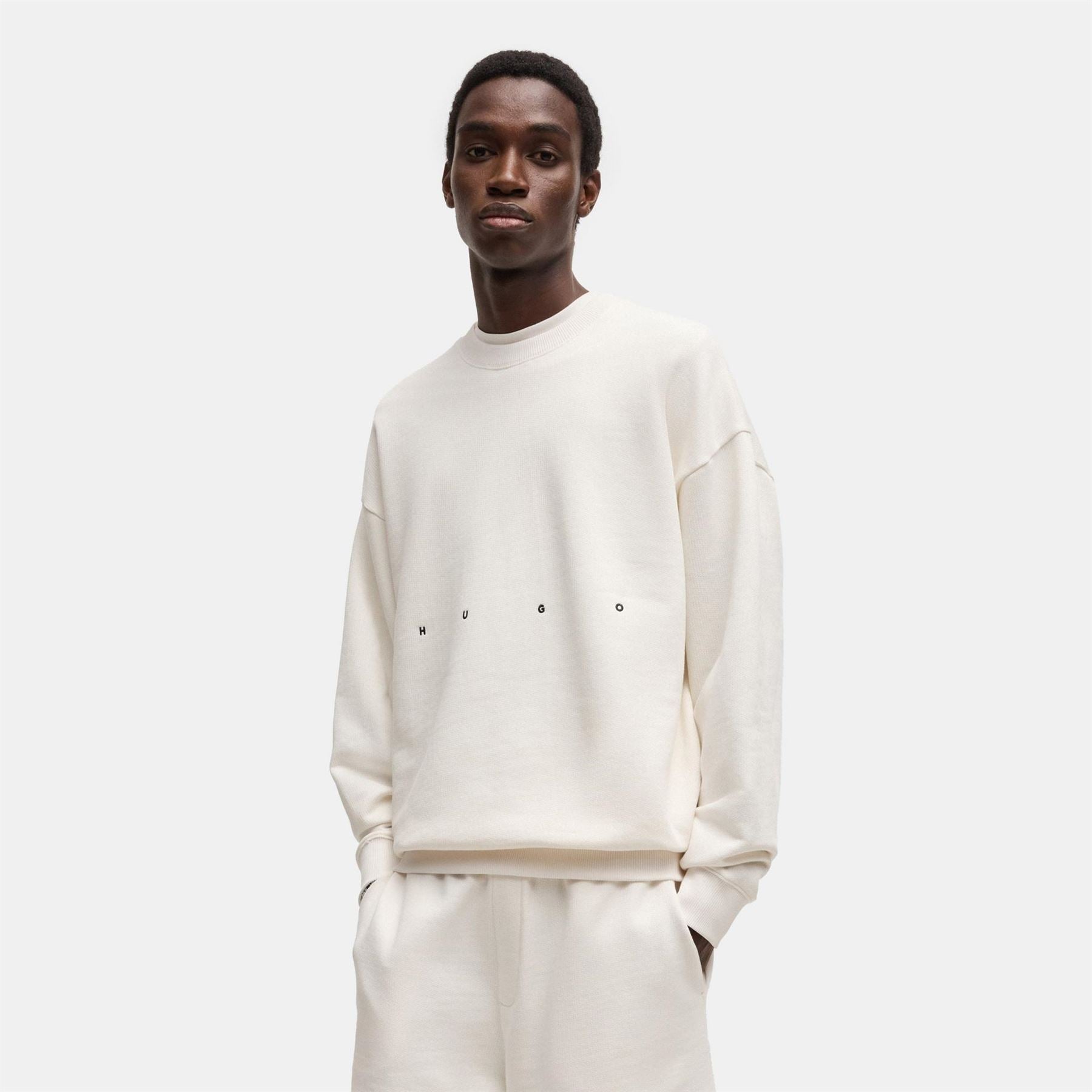 Hugo Crew Neck Relaxed Fit Sweater