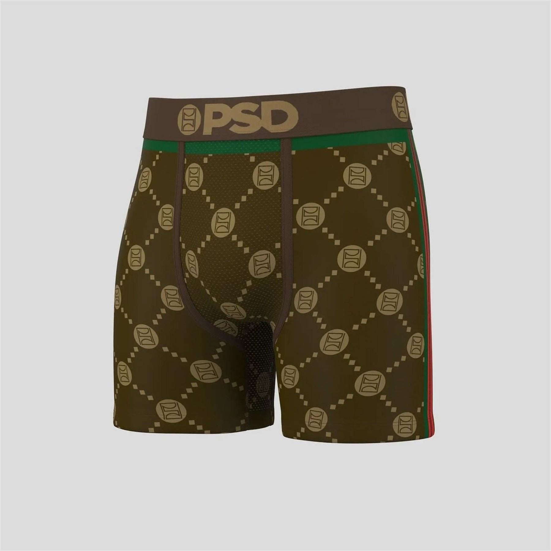 PSD Underwear Emblem Lux All Over Logo Boxer Brief