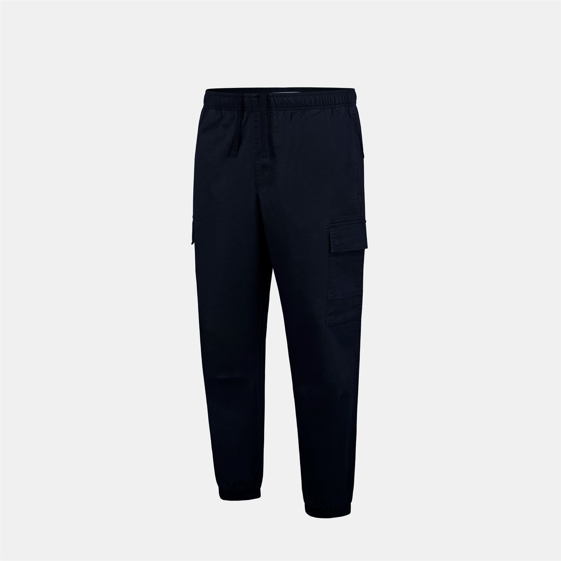 Jack Wills Solid Patterned Elastic Cuff Cargo Combat Pants