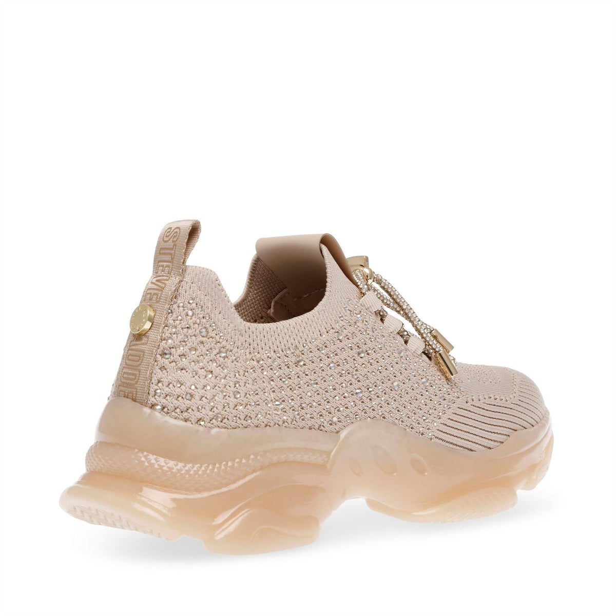 Steve Madden Textured Lace-Up Chunky Sneakers