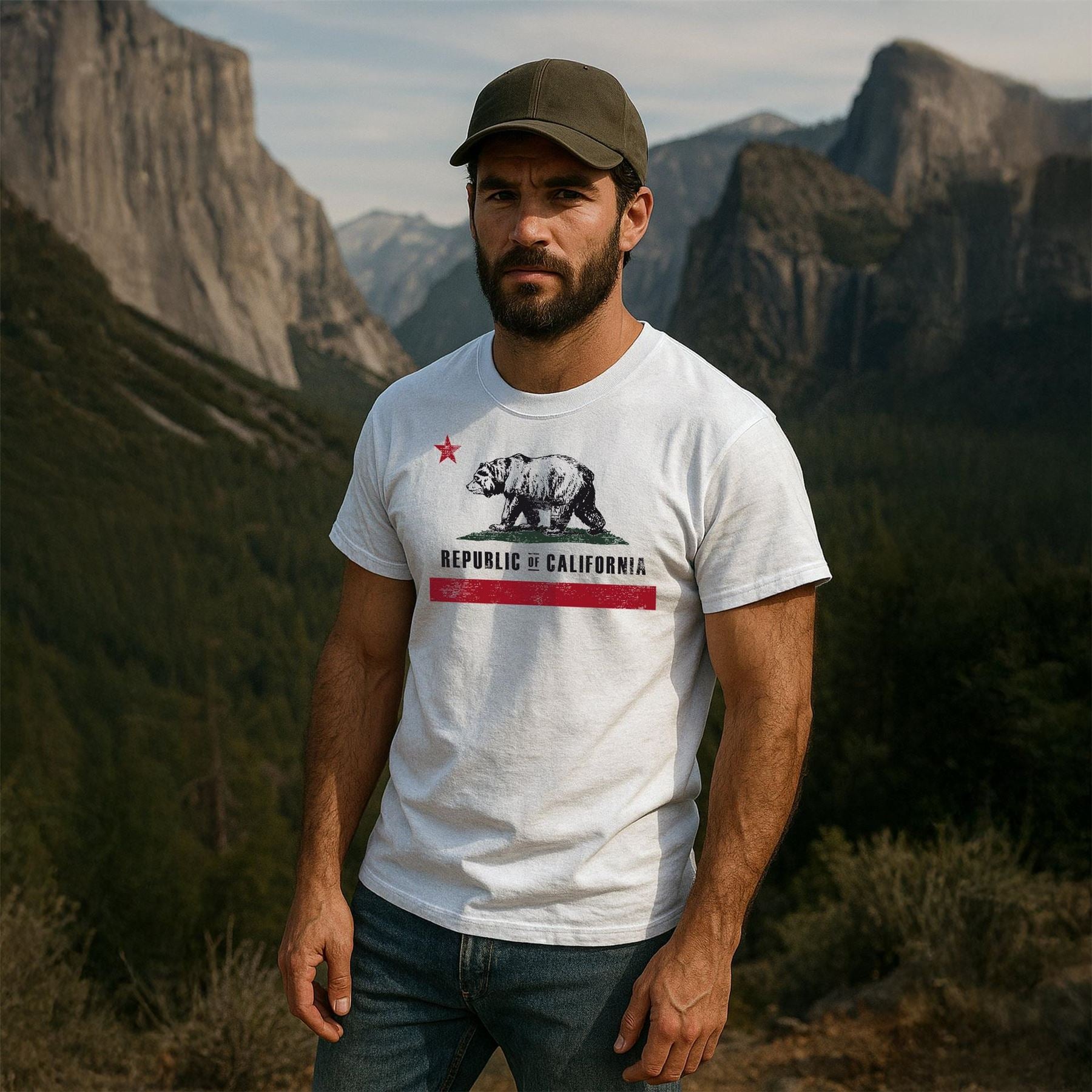 Republic of California Old Flag T-Shirt