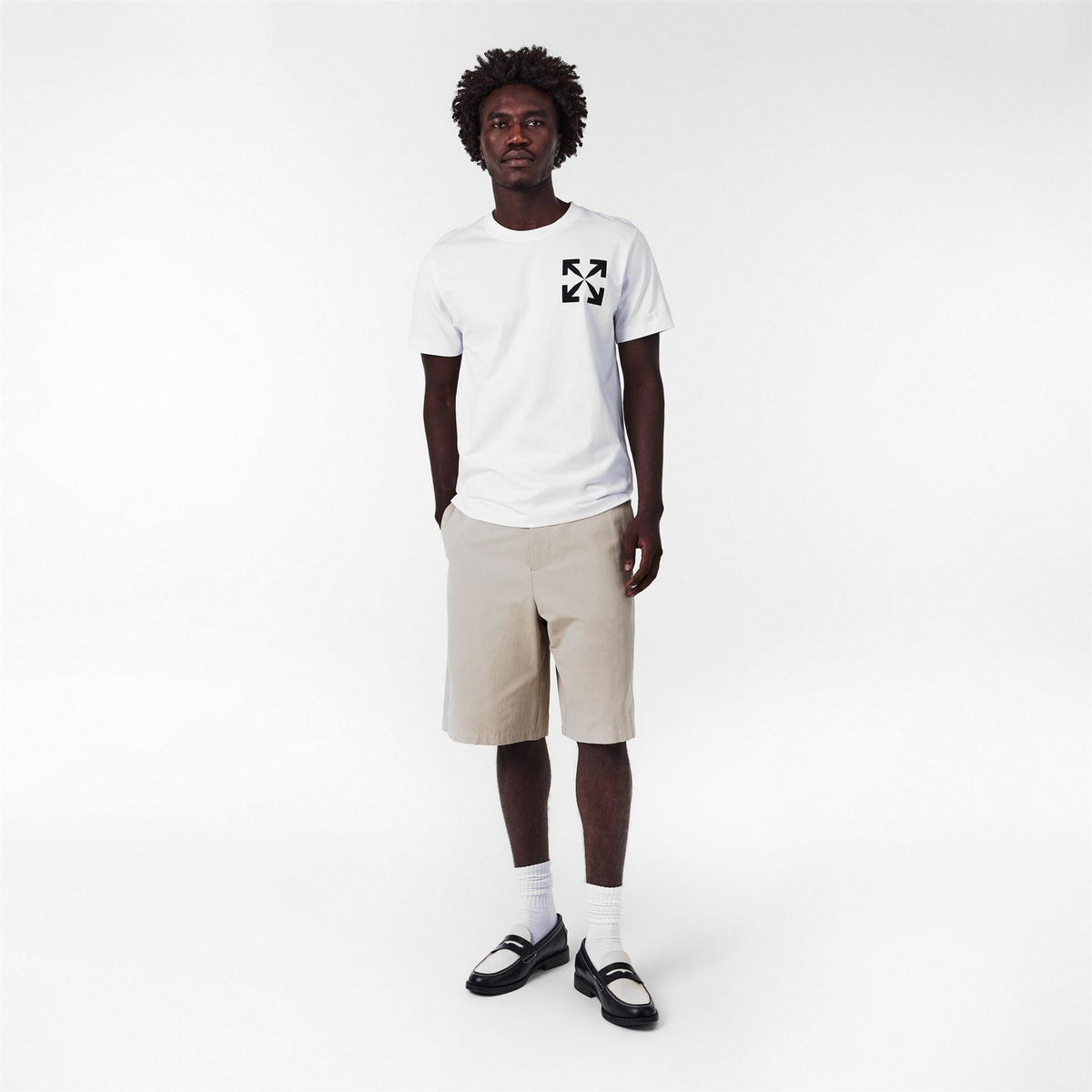 Off White Arrow Slim Fit T-Shirt