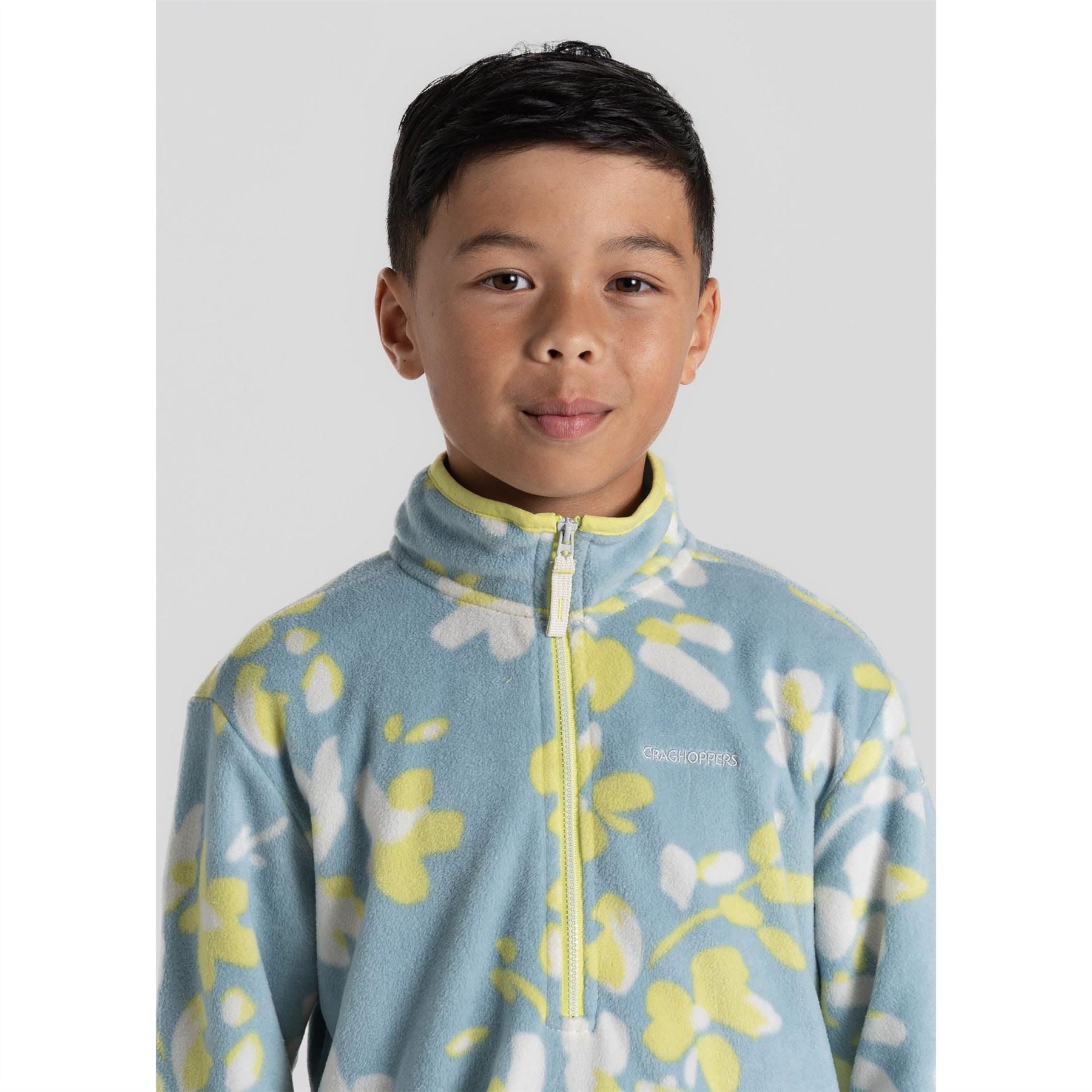 Craghoppers Kids Bachas Quarter Zip Fleece